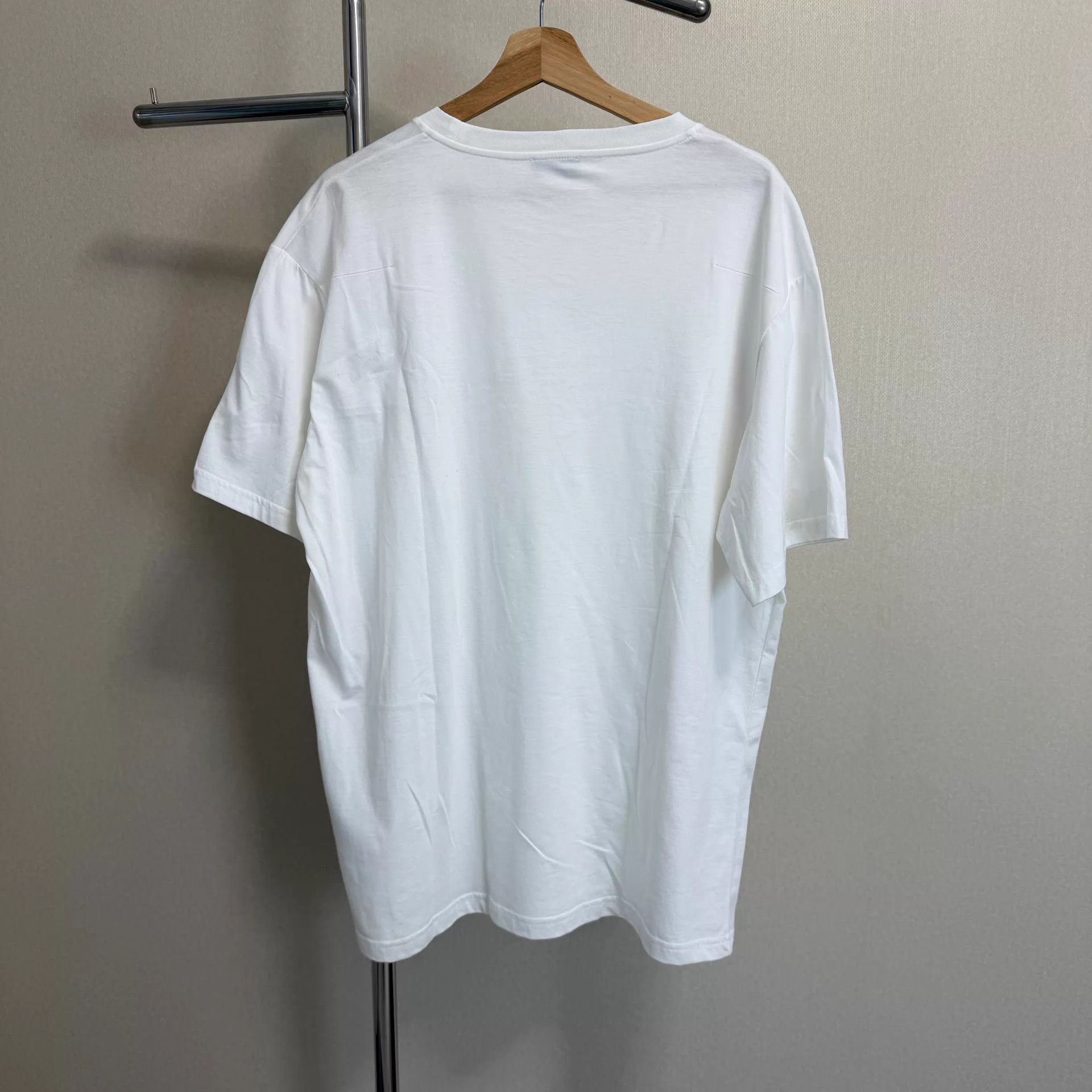 Dior Dior Logo Casual Short Sleeve T - Shirt Men White XXL Size US XXL / EU 58 / 5 - 2 Thumbnail