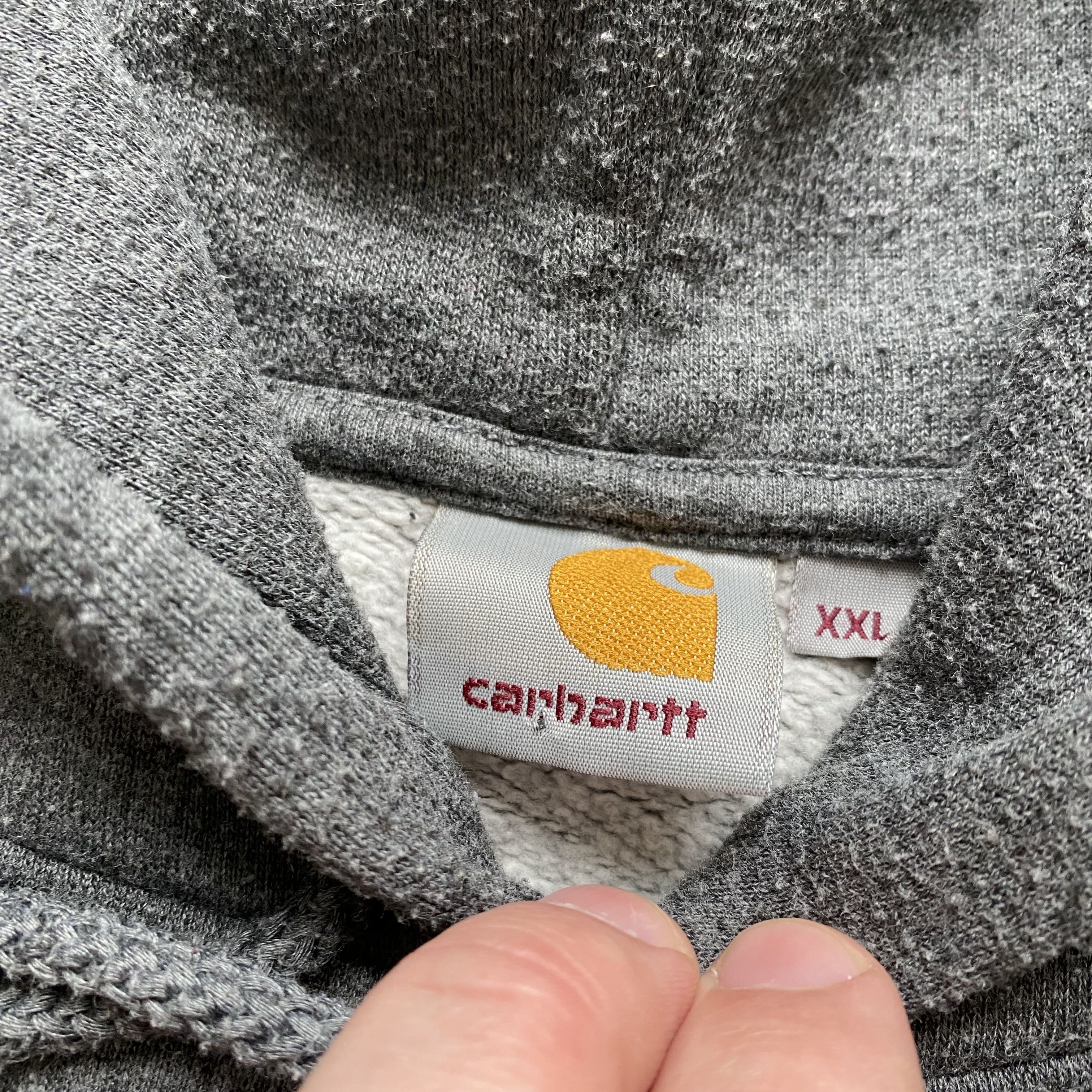 Carhartt Wip Vintage Carhartt Boxy Hoodie Center Big Logo Y2K Size US XXL / EU 58 / 5 - 6 Thumbnail