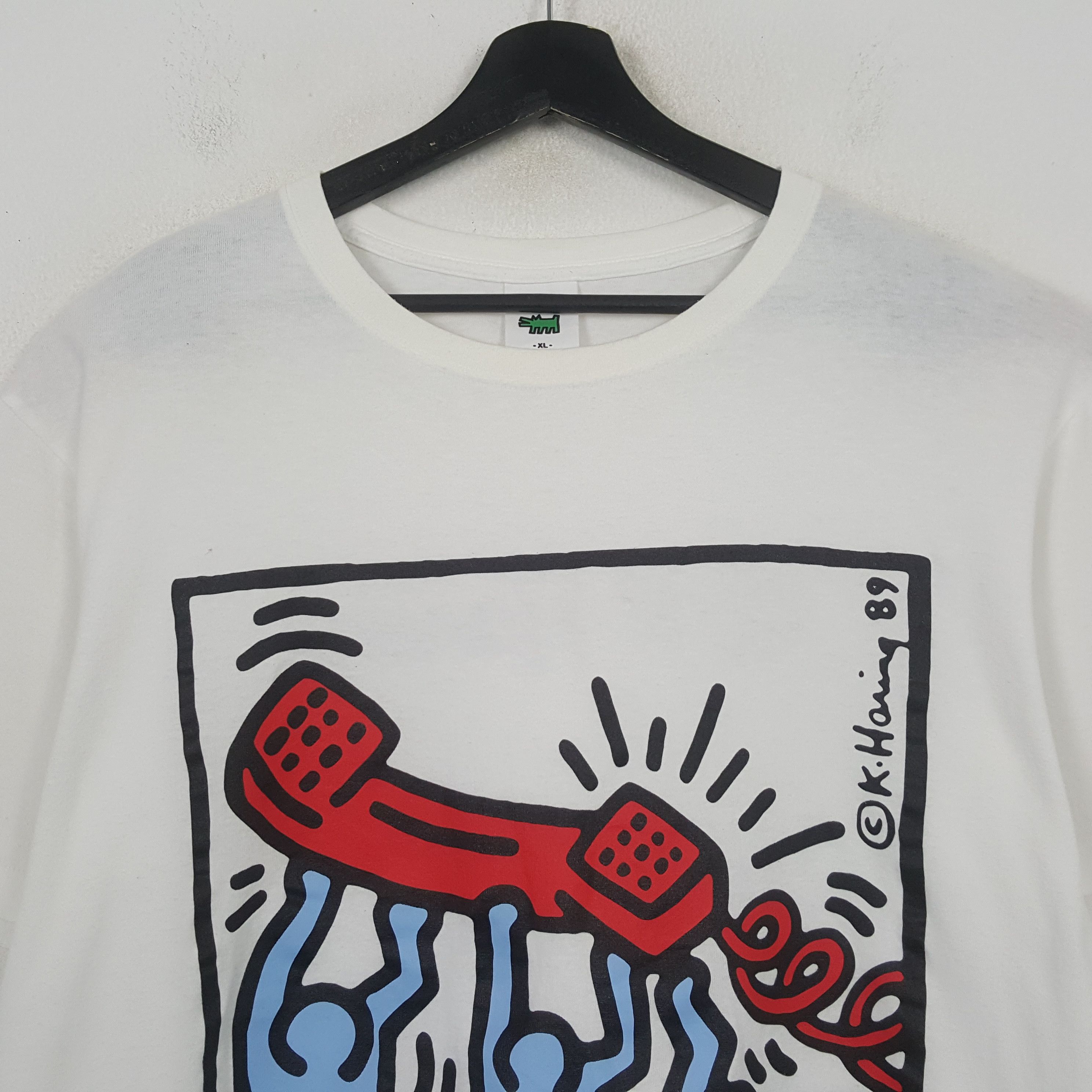 Keith Haring Keith Haring x Uniqlo Japanese Brand Tshirt C294N78 Size US XL / EU 56 / 4 - 2 Thumbnail