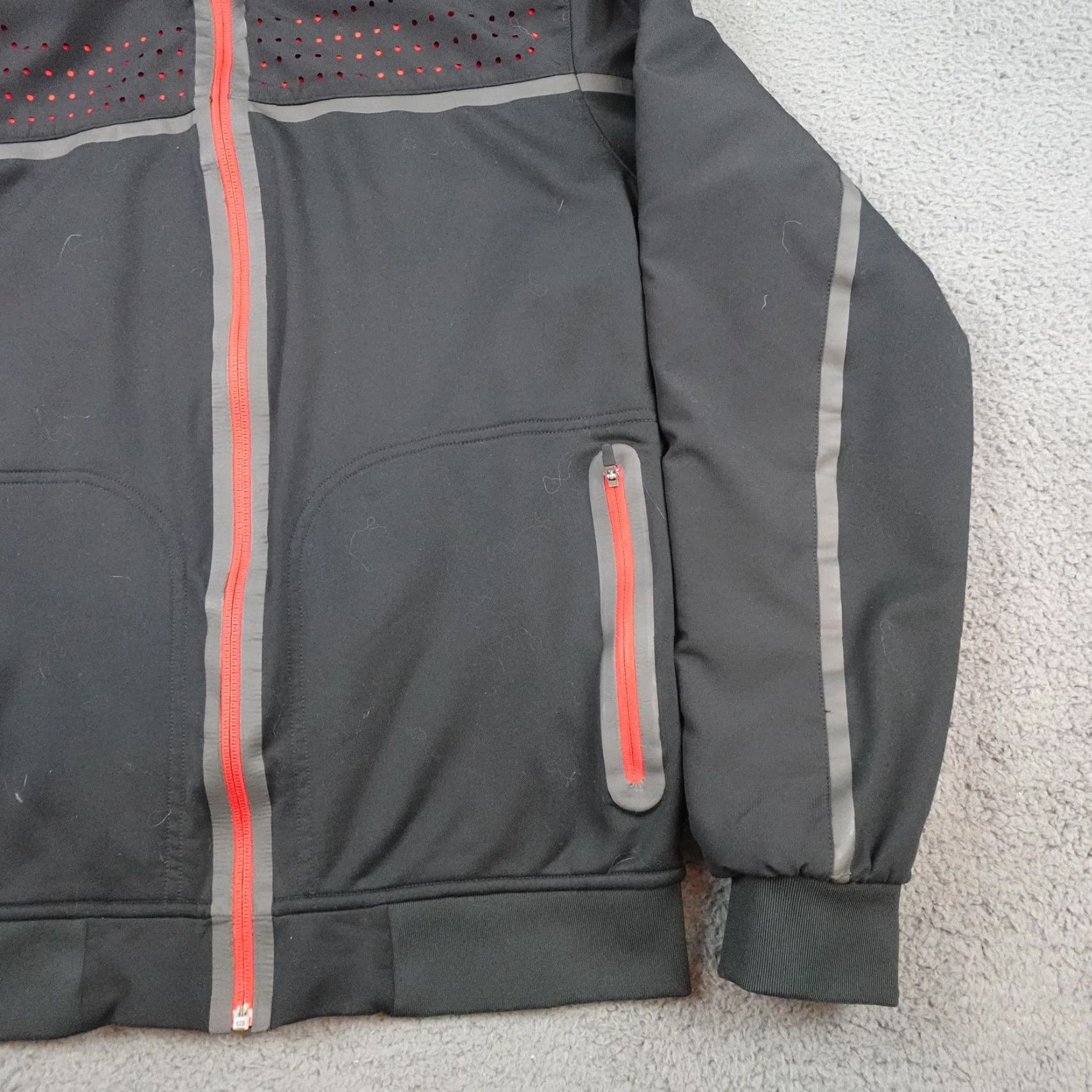 Nike Nike Elite Jacket Mens Large Black Dri-FIT Full Zip Track Basketball Warmup Size US L / EU 52-54 / 3 - 2 Thumbnail