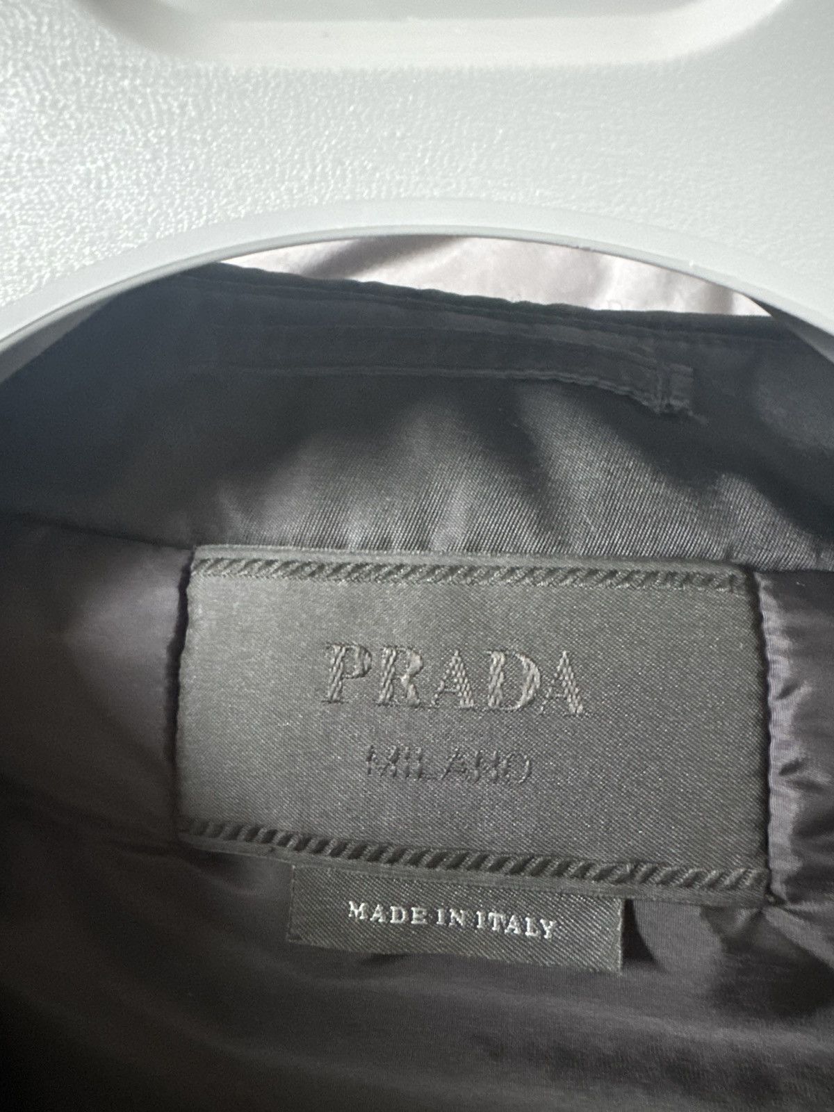 Prada 100% AUTHENTIC PRADA NYLON VEST BLACK/YELLOW SZ 48 (US M/L) Size US L / EU 52-54 / 3 - 10 Thumbnail