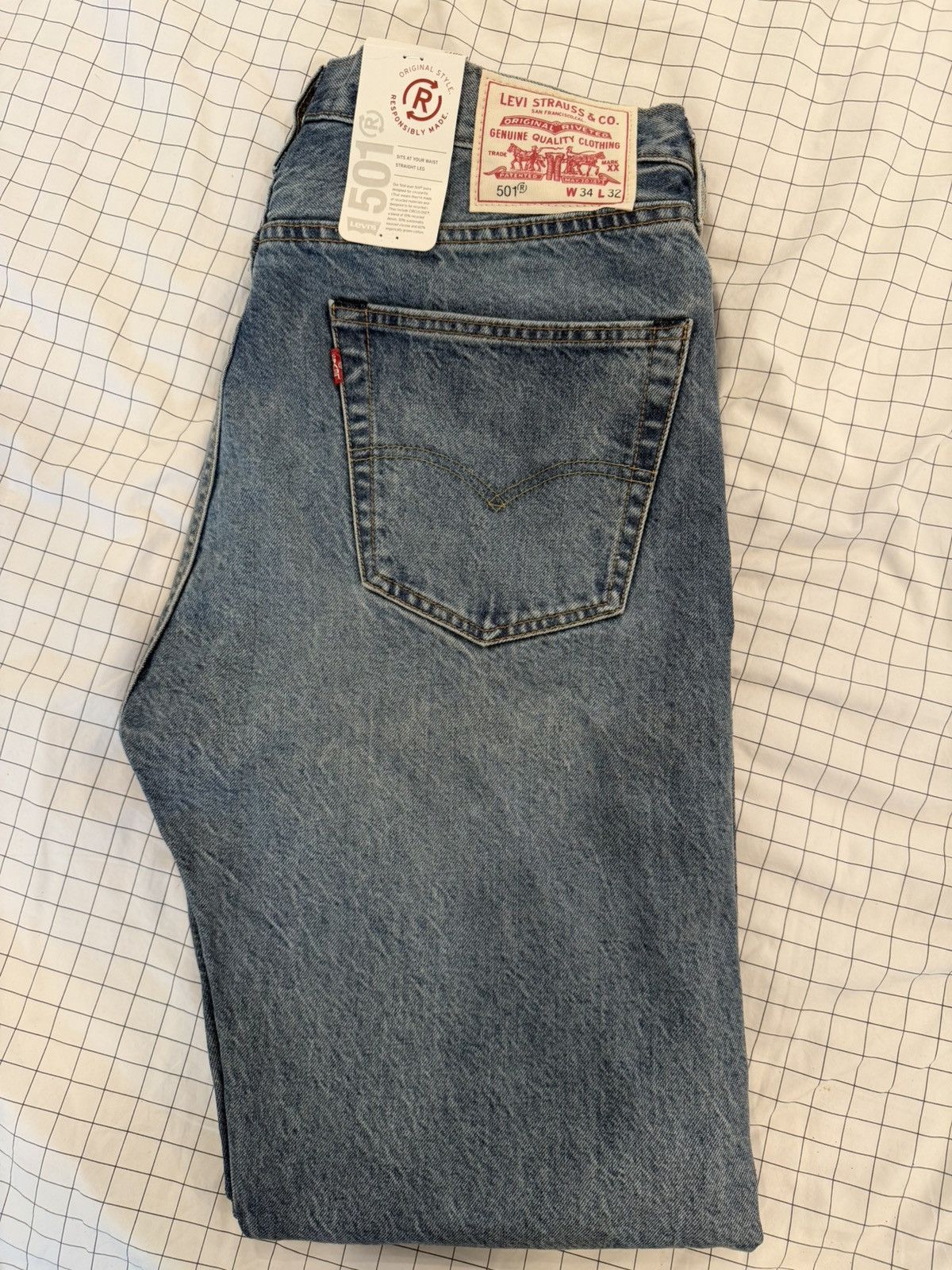 Levi's Brand New Levi’s 501 Size US 34 / EU 50 - 1 Thumbnail