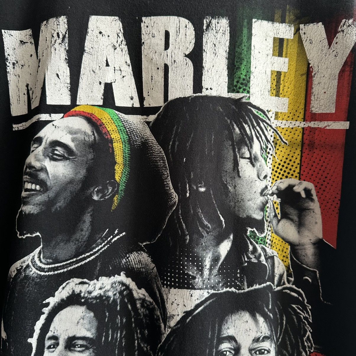 Band Tees × Bob Marley × Vintage VINTAGE Y2K BOB MARLEY REGGAE GRAPHIC TEE Size US L / EU 52-54 / 3 - 4 Thumbnail