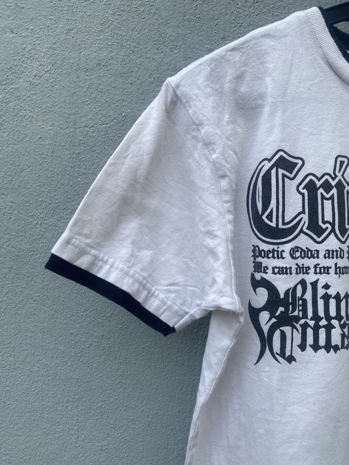 14th Addiction × Affliction × JNCO Vintage Crimsonic Tribal Poem Dragon Tshirt Size US M / EU 48-50 / 2 - 4 Thumbnail