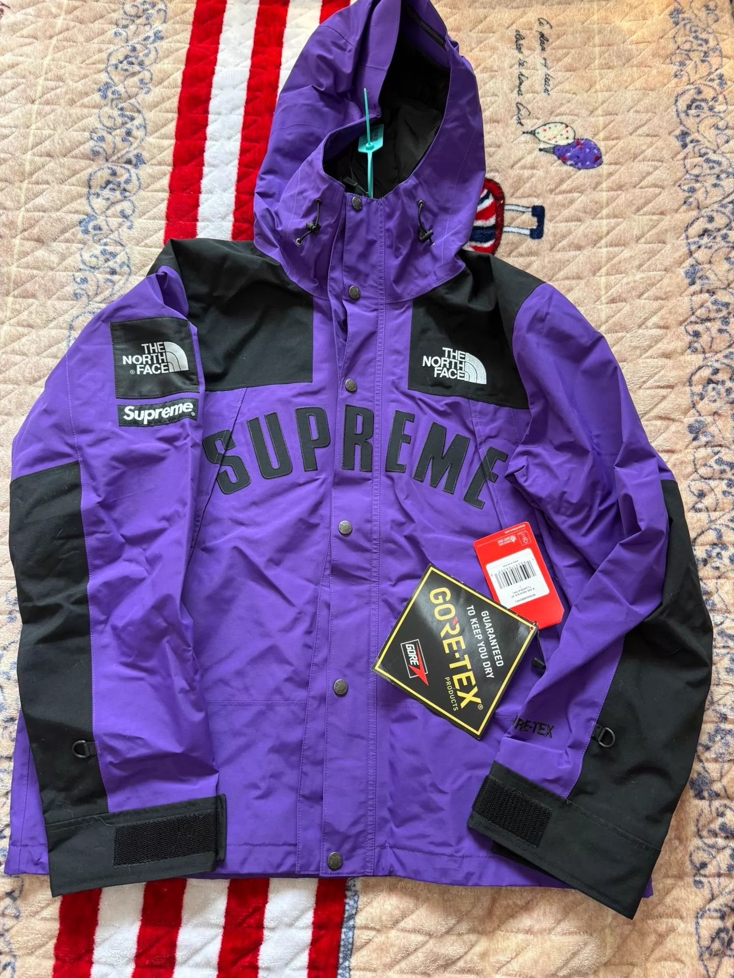 Supreme Supreme Windstopper mini box logo zip up hooded goretex