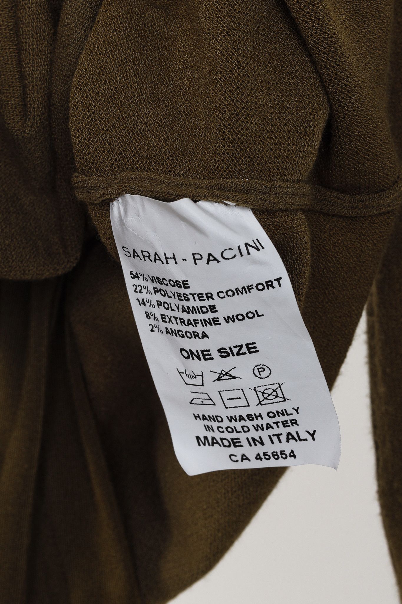 Sarah Pacini Sarah Pacini Olive Tank/Sweater Set Size S / US 4 / IT 40 - 10 Thumbnail