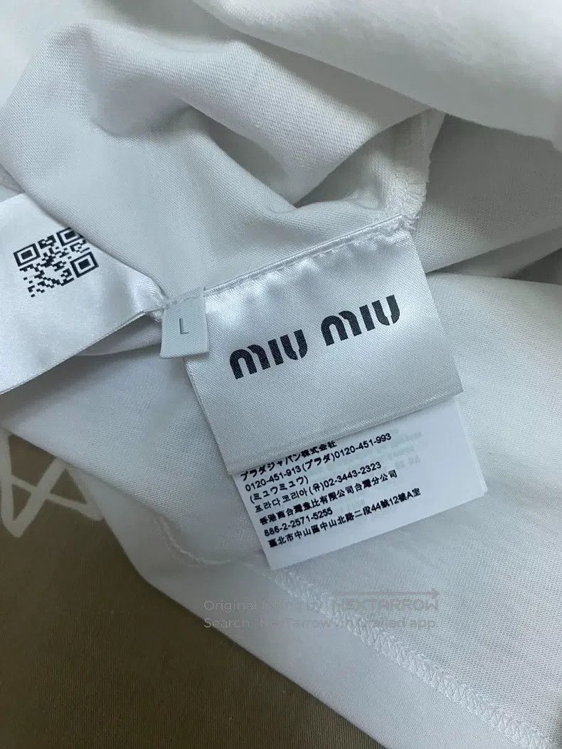 Miu Miu Miu Miu Size L short sleeves Size L / US 10 / IT 46 - 3 Thumbnail