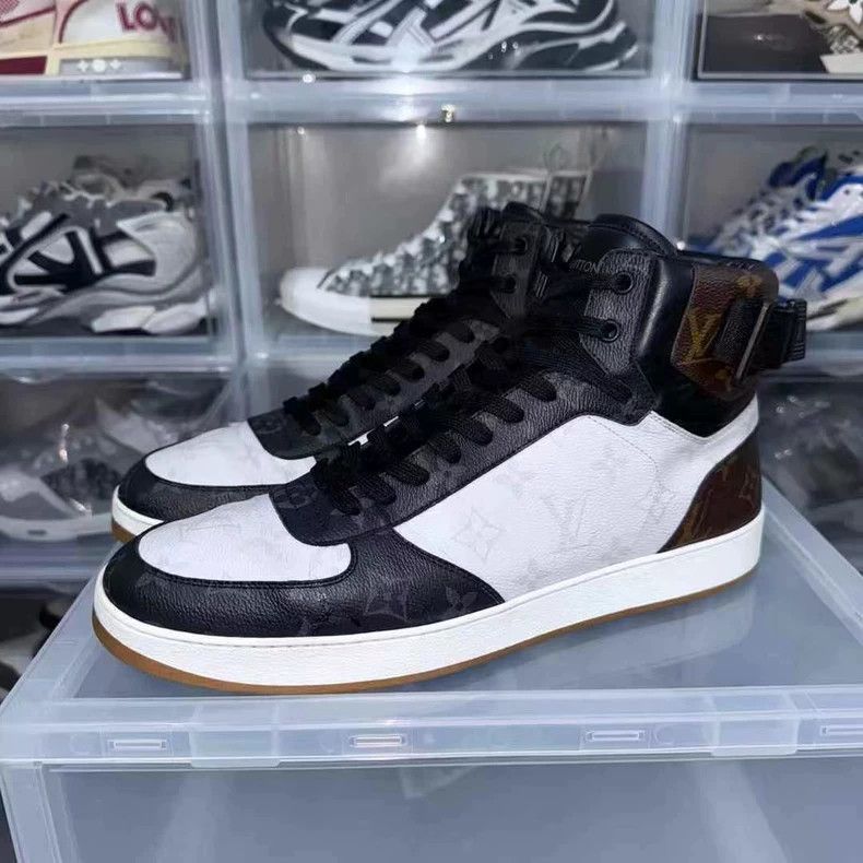 LV Rivoli Classic Black and White Sneakers -2505
