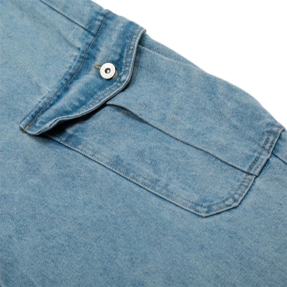 Jean Street men's loose wide-leg straight distressed cargo jeans Size US 32 / EU 48 - 5 Thumbnail