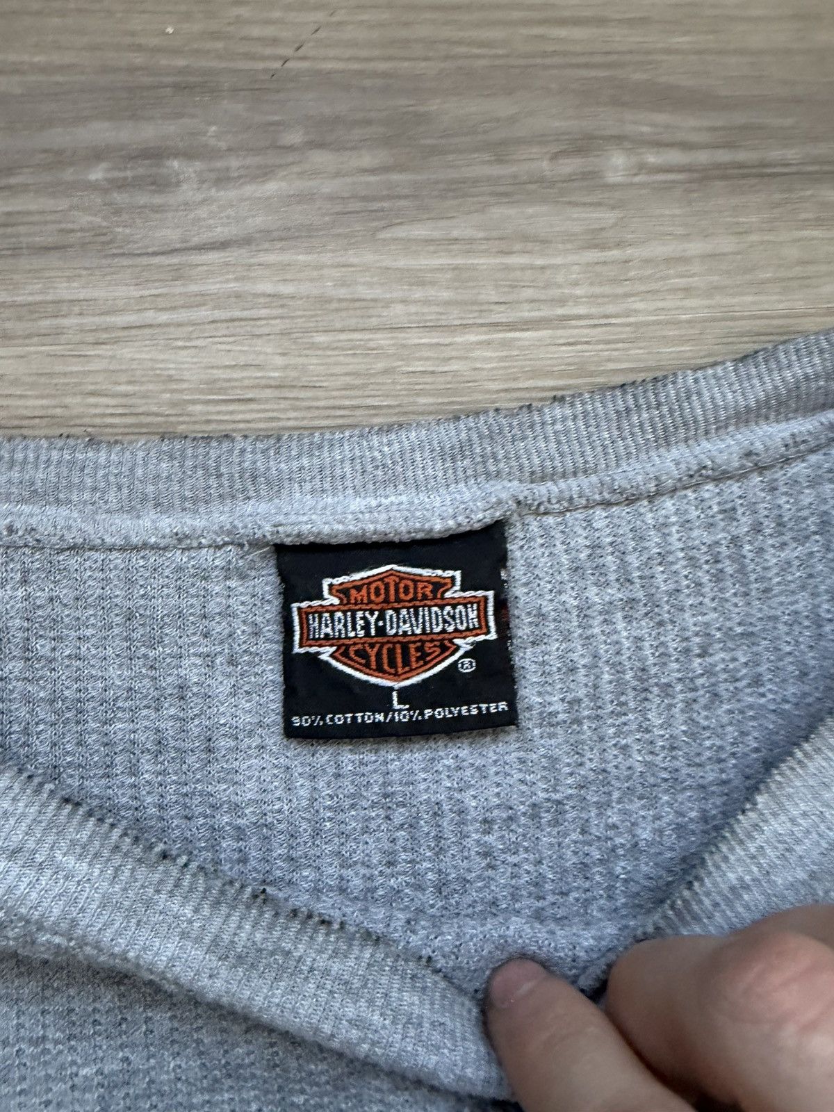 Harley Davidson Vintage Harley Davidson thermal Size US L / EU 52-54 / 3 - 3 Thumbnail