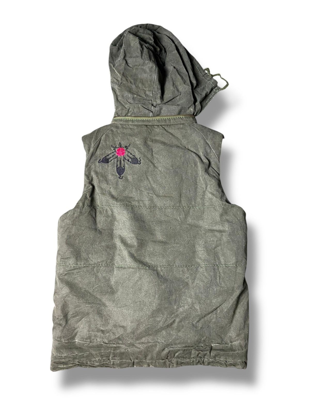 Japanese Brand Cache Wandering Tactical Hooded Vest (140) Size US XXS / EU 40 - 2 Thumbnail