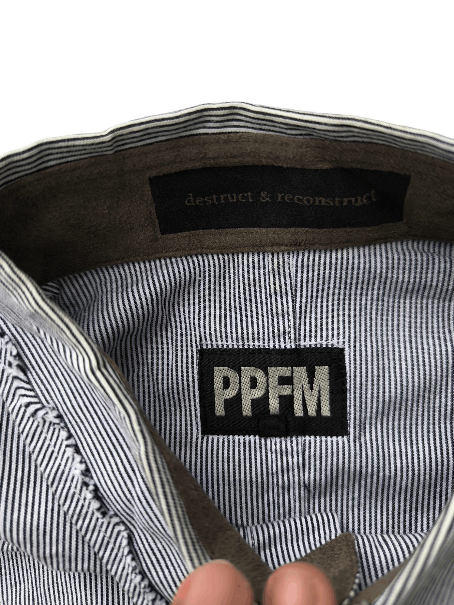 Japanese Brand × PPFM JAPAN PPFM HICKORY STRIPE SHIRT Size US S / EU 44-46 / 1 - 8 Thumbnail