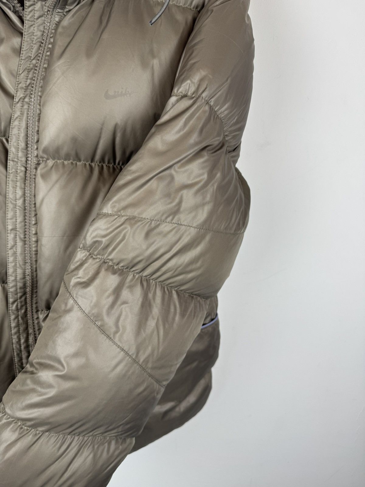 Nike Vintage Nike Silver Tab Y2K Puffer Down Jacket Gorpcore Size S / US 4 / IT 40 - 8 Thumbnail