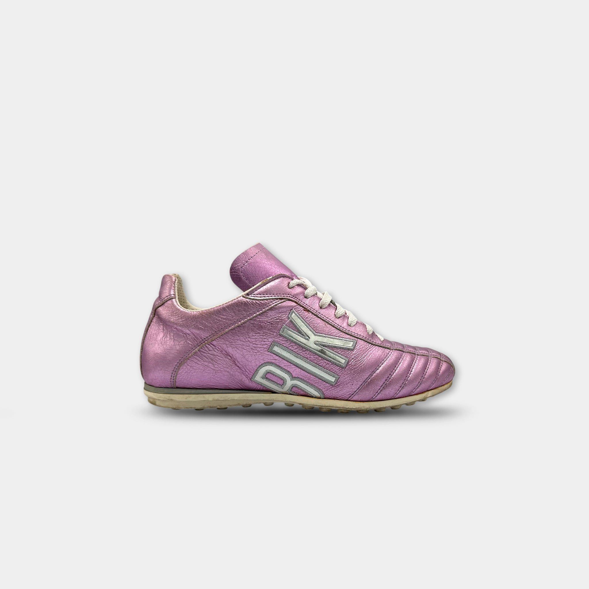 Dirk Bikkembergs Dirk Bikkembergs Metallic Pink Soccer Sneakers Size US 6.5 / IT 36.5 - 1 Thumbnail