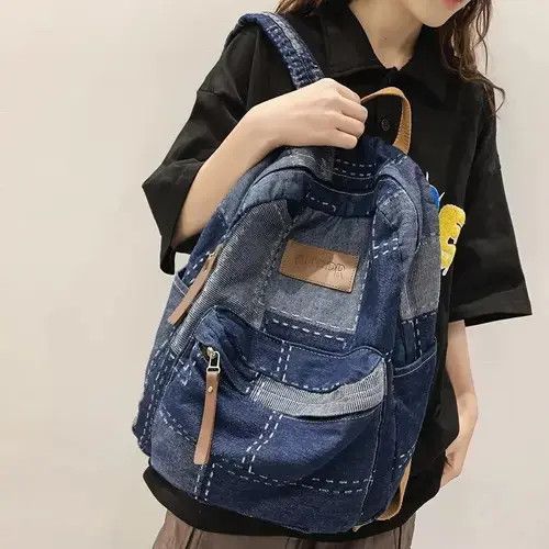 Cool Patch Backpack Denim