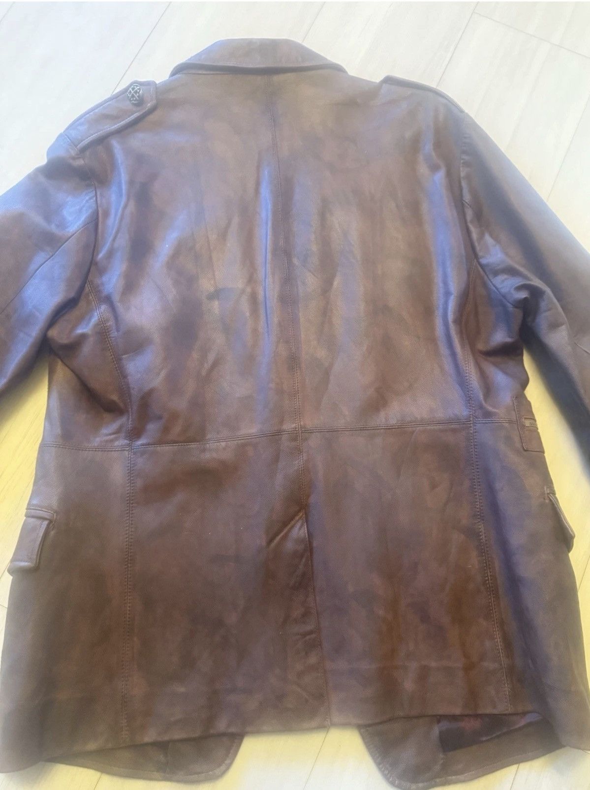 Other Royal Underground Rare Jacket Brn Leather Lining Nikki Sixx Size US L / EU 52-54 / 3 - 6 Thumbnail