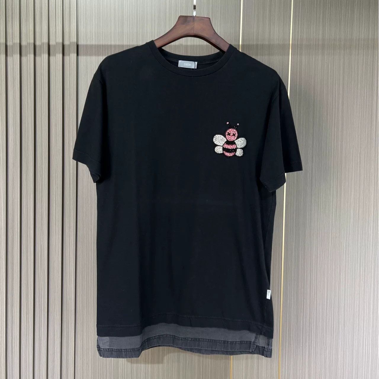 Dior x Kaws Black Short Sleeve T-Shirt