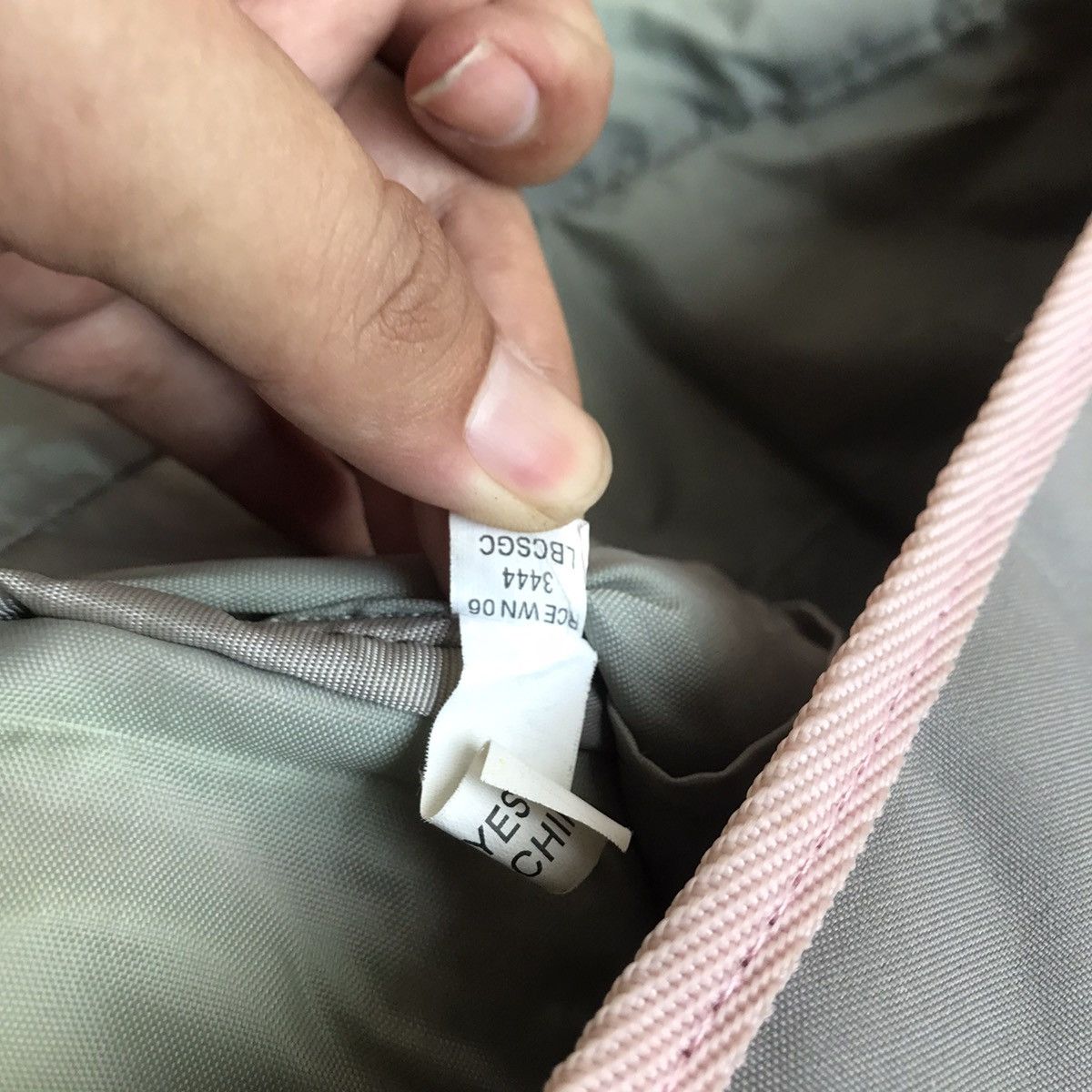 Hysteric Glamour × Rip Curl Rip Curl Shoulder Big messenger Bag Grey and pink chloe sev Size ONE SIZE - 16 Thumbnail