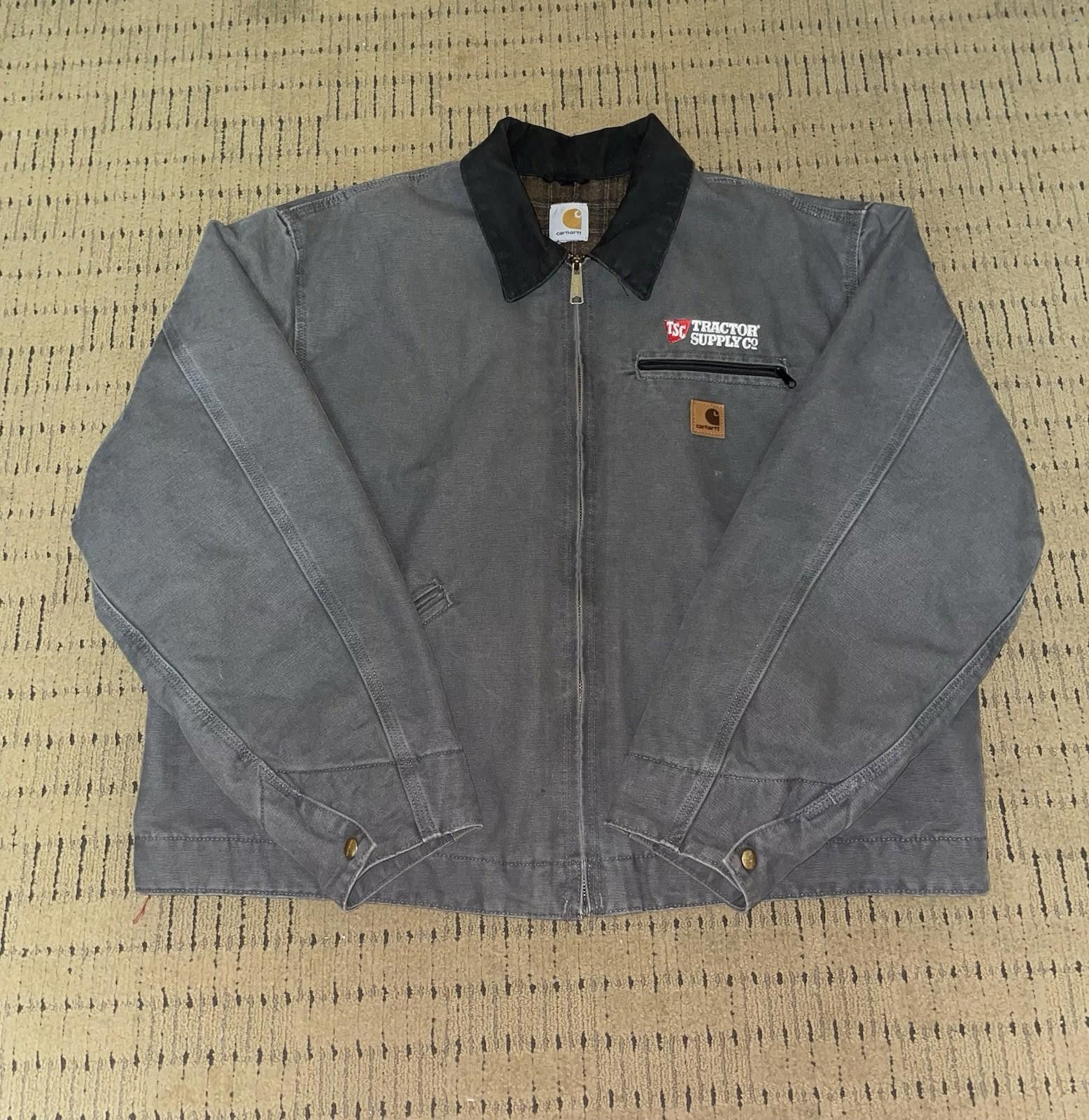 Carhartt Vintage Carhartt Detroit Jacket J97 GVL Size 2XL Logo Size US XXL / EU 58 / 5 - 1 Thumbnail