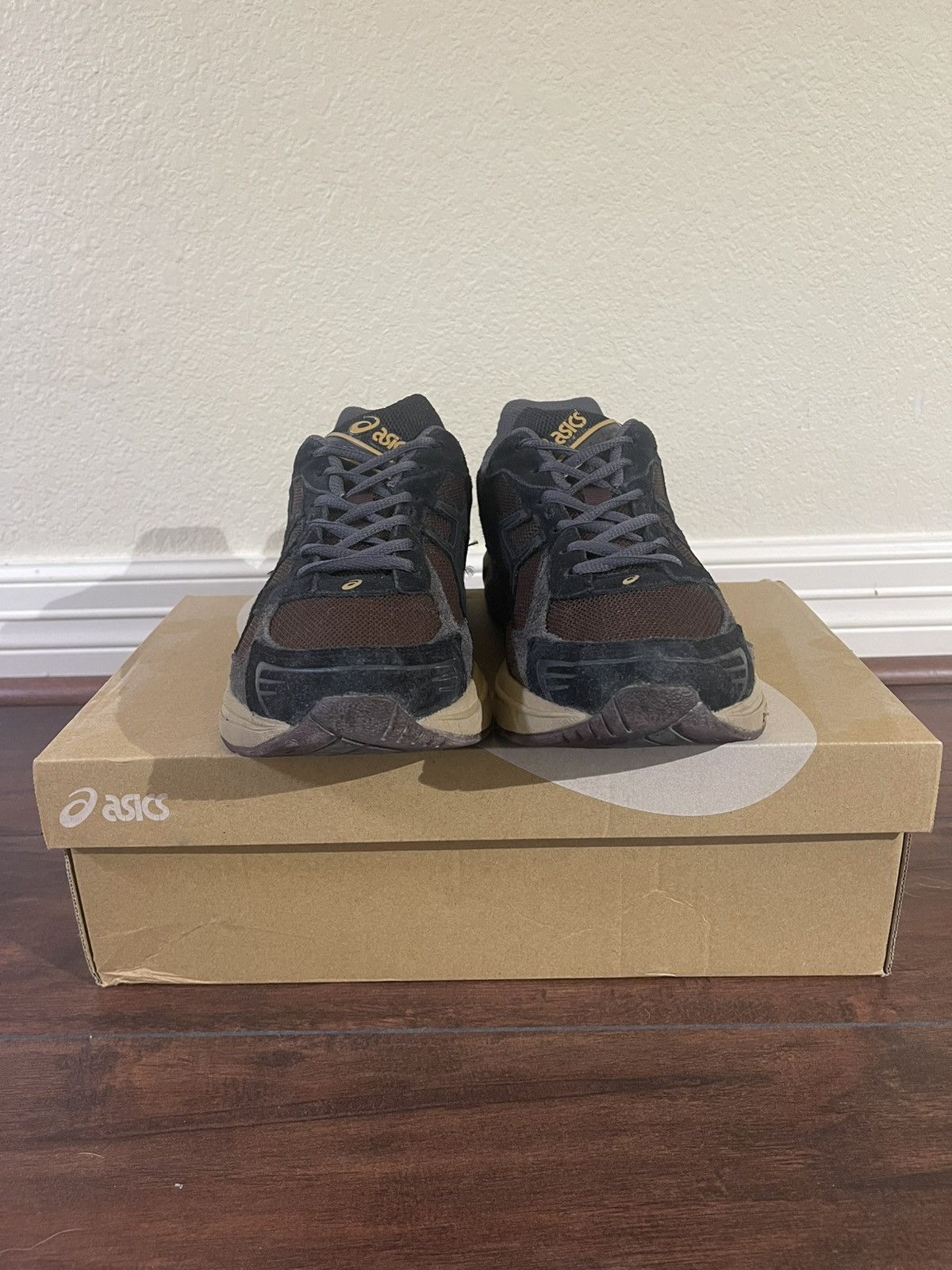Asics RARE - ASICS Gel 1130 Coffee/Black - US 10 Size US 10 / EU 43 - 3 Thumbnail