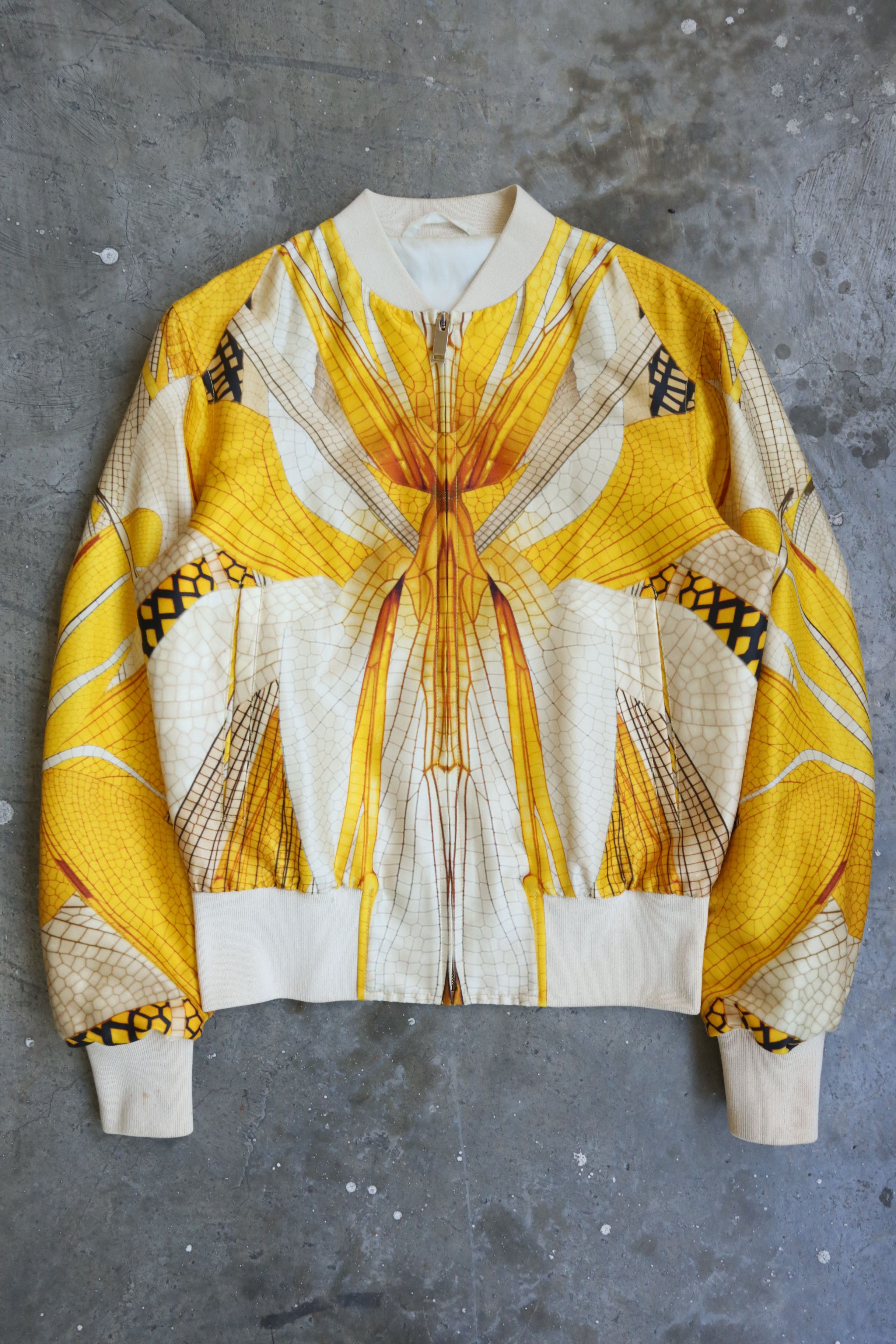 Alexander McQueen Alexander Mcqueen - S/S 13 - Dragonfly-Print Bomber Size US S / EU 44-46 / 1 - 2 Thumbnail