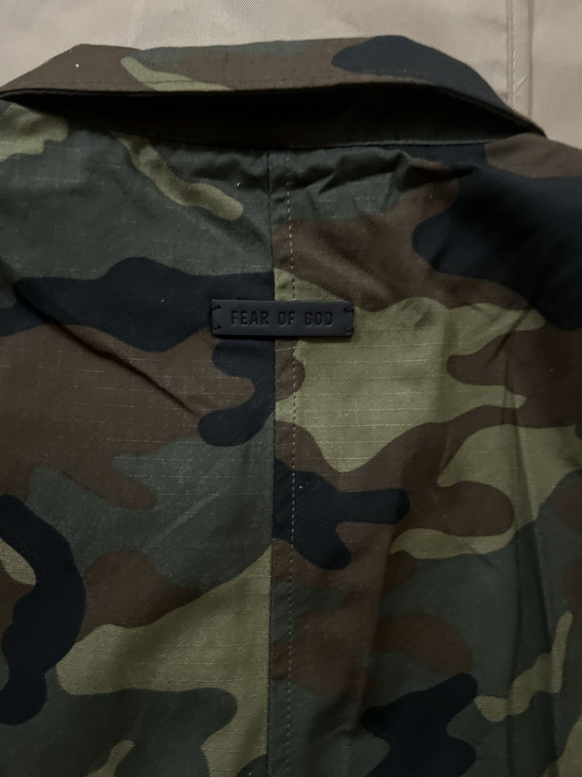 Fear of God FEAR OF GOD Camo Flyweight Jacket size M Size US M / EU 48-50 / 2 - 10 Thumbnail
