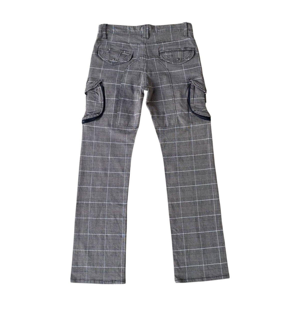 Japanese Brand PRISONER PANT CARGO SKKONE 31040 PIN STRIPE JAPANESE STYLE Size US 29 - 5 Thumbnail
