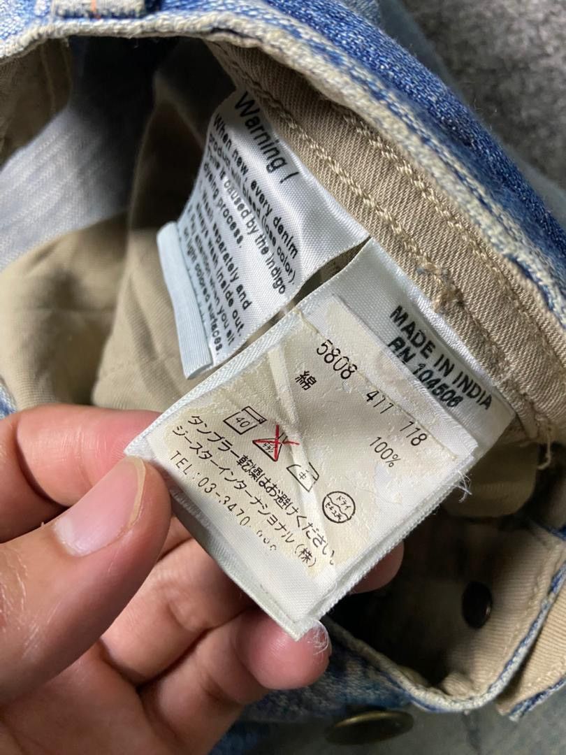 G-Star G-Star Original Raw Trash Low Jeans (143) Size US 33 - 4 Thumbnail