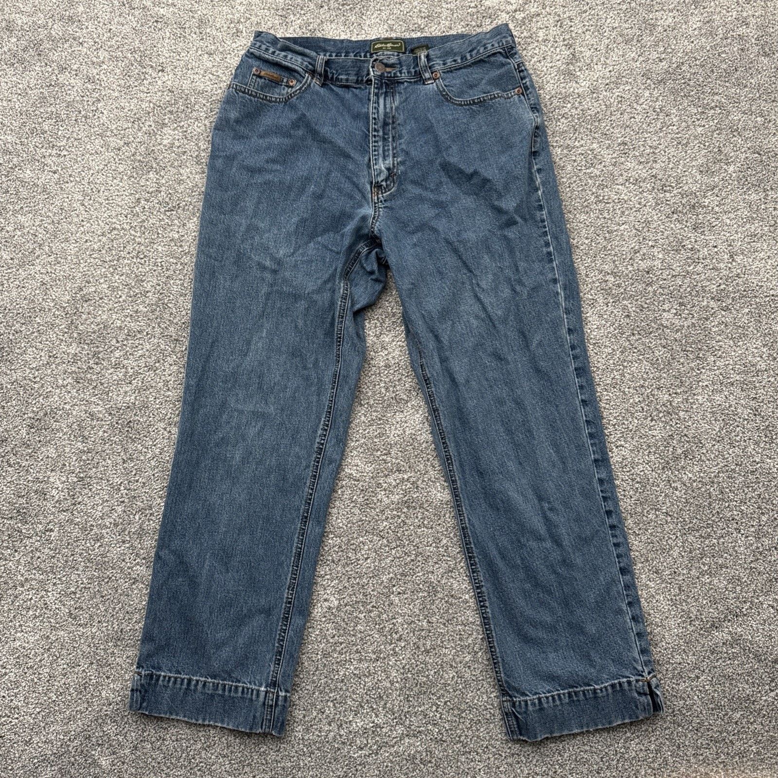 Eddie Bauer Eddie Bauer Jeans Women 12 Tall Retro Grunge Y2K Normcore Size 34" / US 12 / IT 48 - 1 Thumbnail