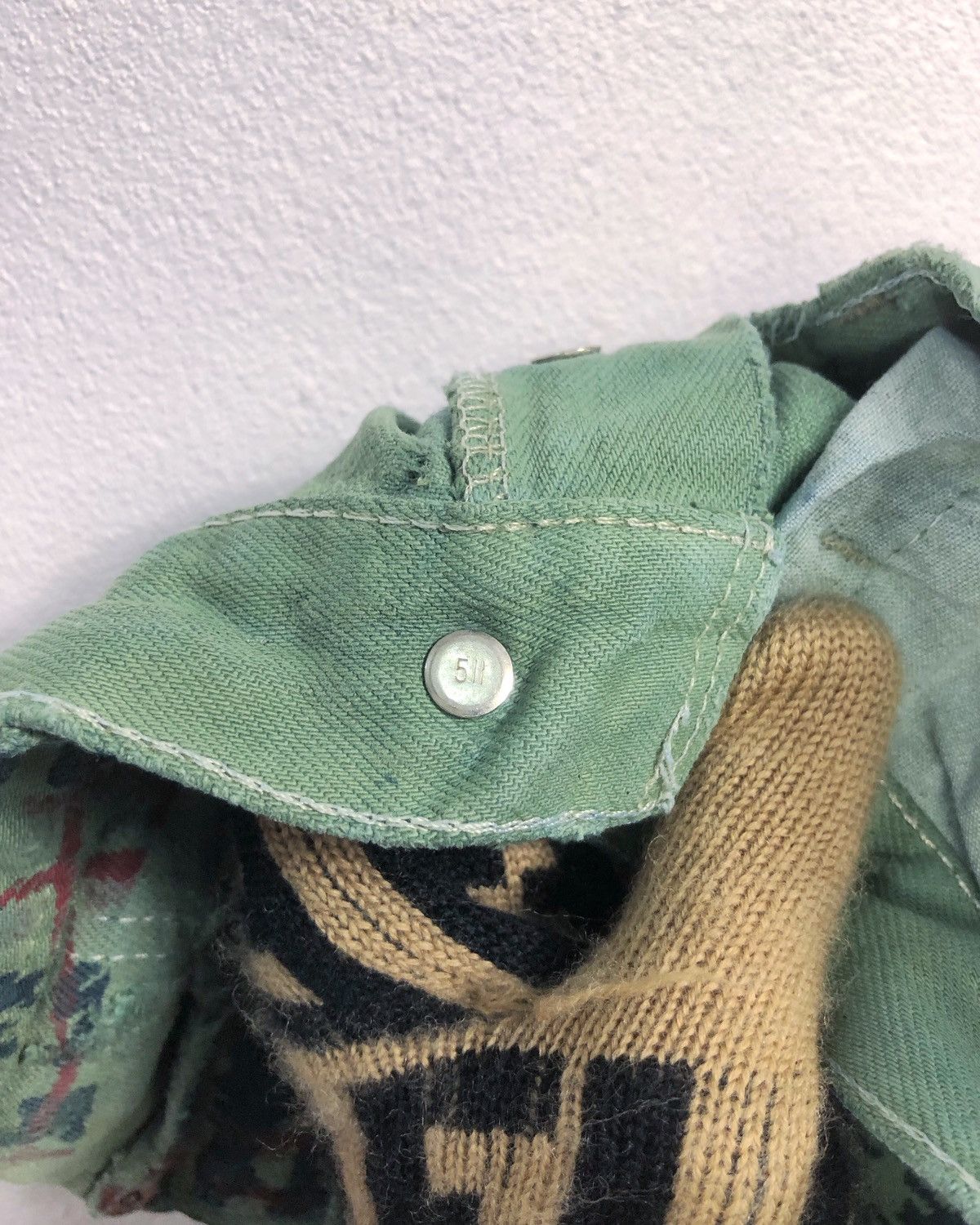 Levi's Vintage Distressed Levi's 501 X Vortex OVP Jeans Made in USA Size US 31 - 15 Thumbnail