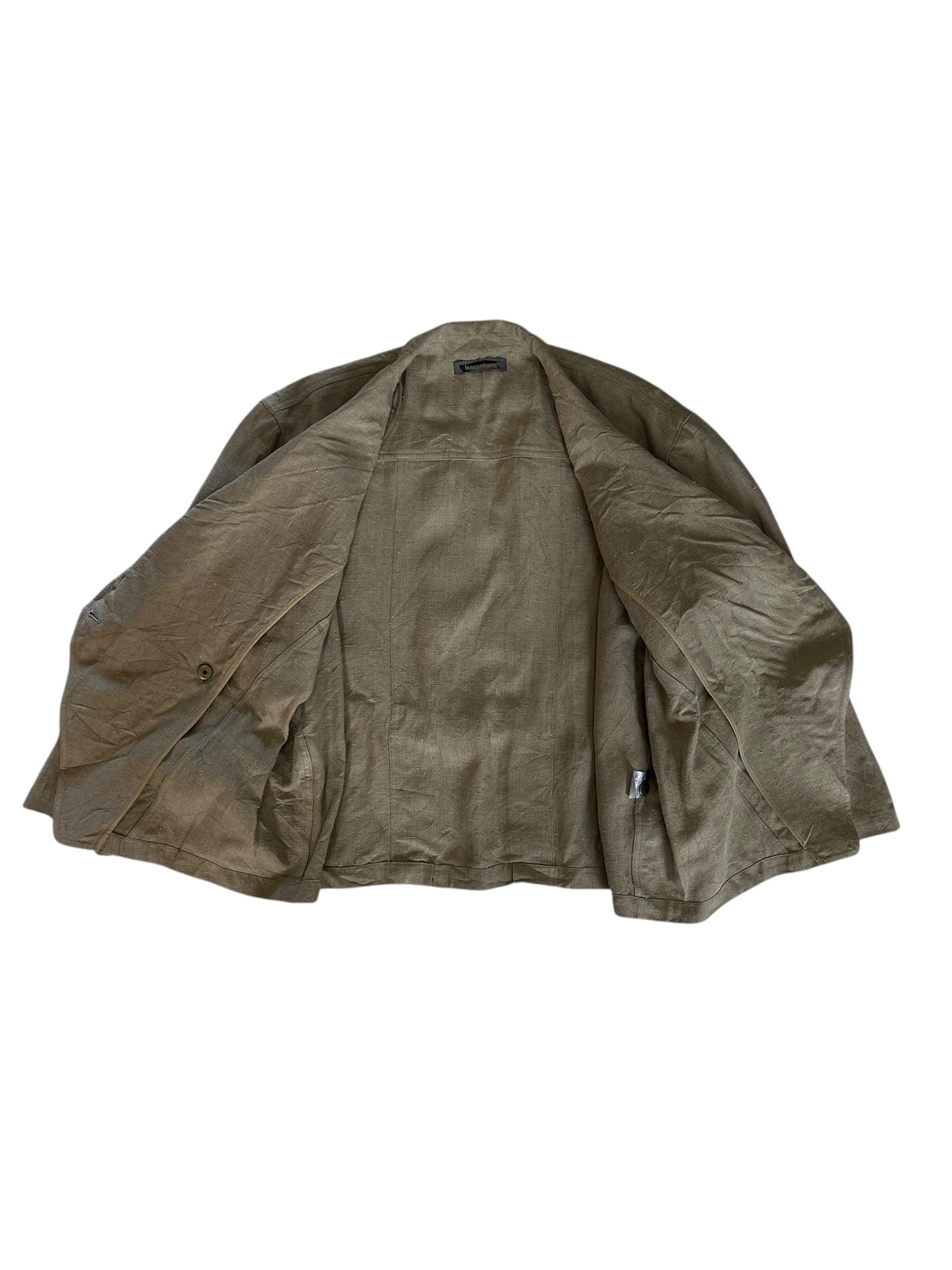 Issey Miyake Vintage 80s Issey Miyake Brush Label Canvas Jacket Size US M / EU 48-50 / 2 - 9 Thumbnail