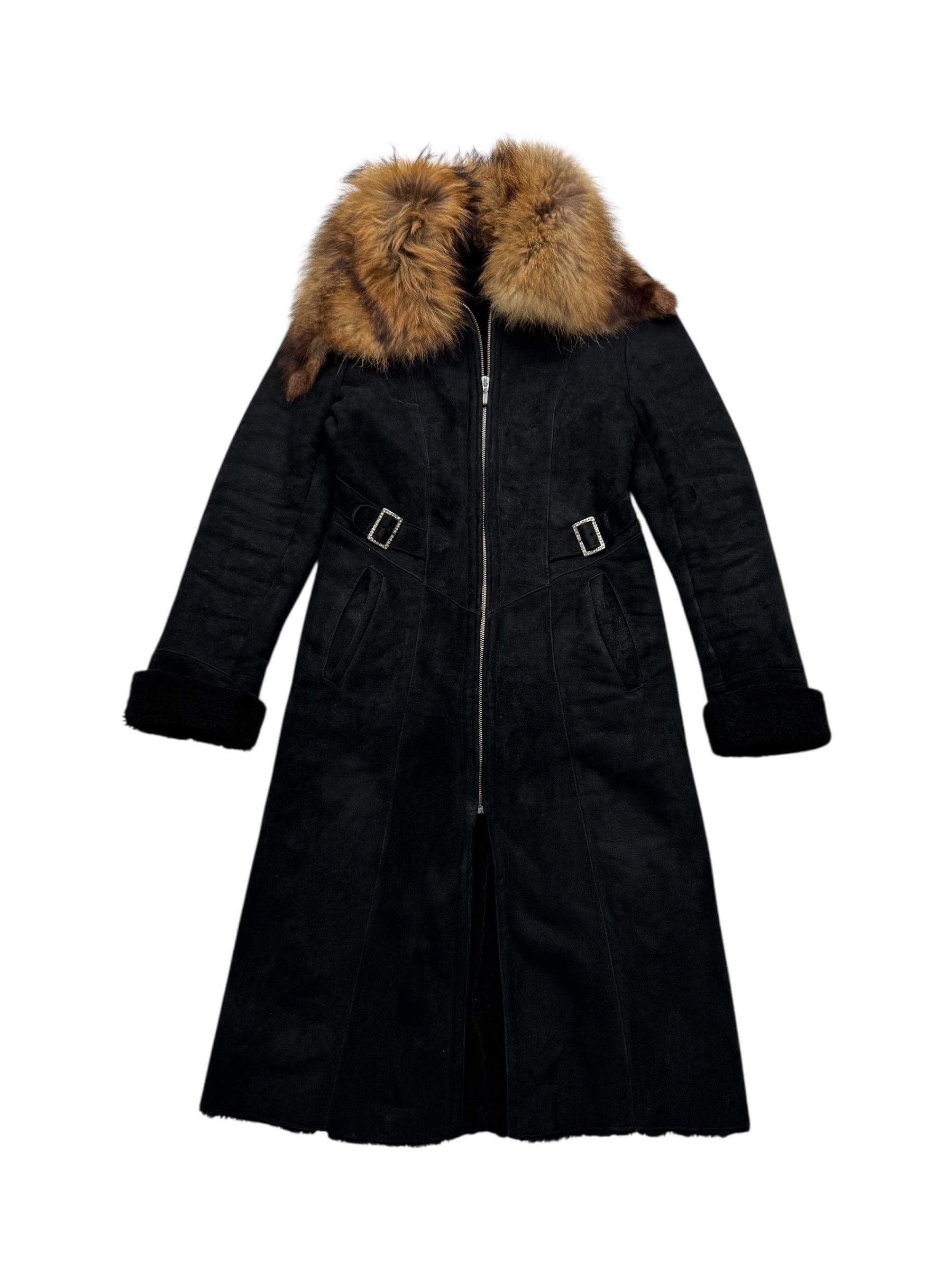 Vintage Real Sheepskin Coat M235(E42)D15(V14)