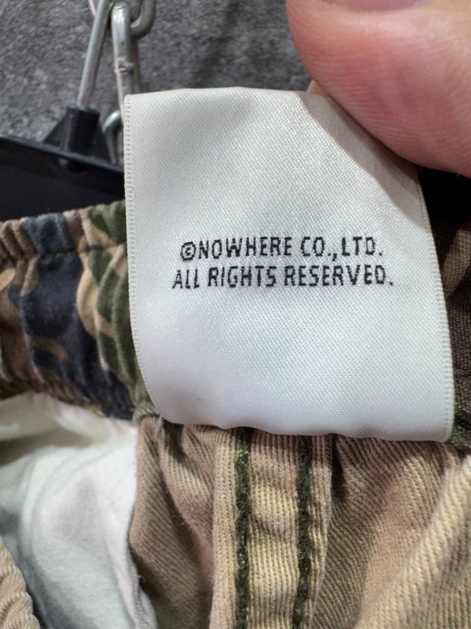 Aape Aape By A Bathing Ape Camo Men’s Trousers Cargo Pants Size US 34 / EU 50 - 18 Thumbnail
