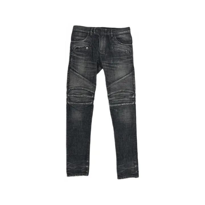 Balmain Balmain Stylish Casual Denim Pants 0079 Size US 31 - 1 Thumbnail