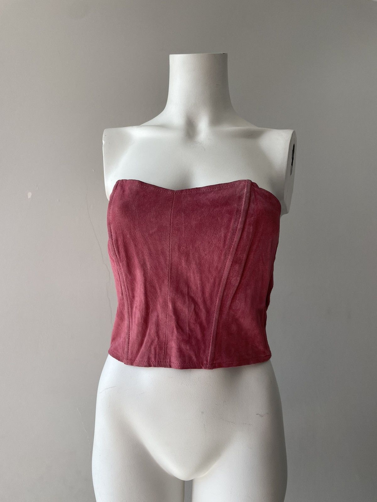 Vintage Vintage leather corset Size M / US 6-8 / IT 42-44 - 4 Thumbnail