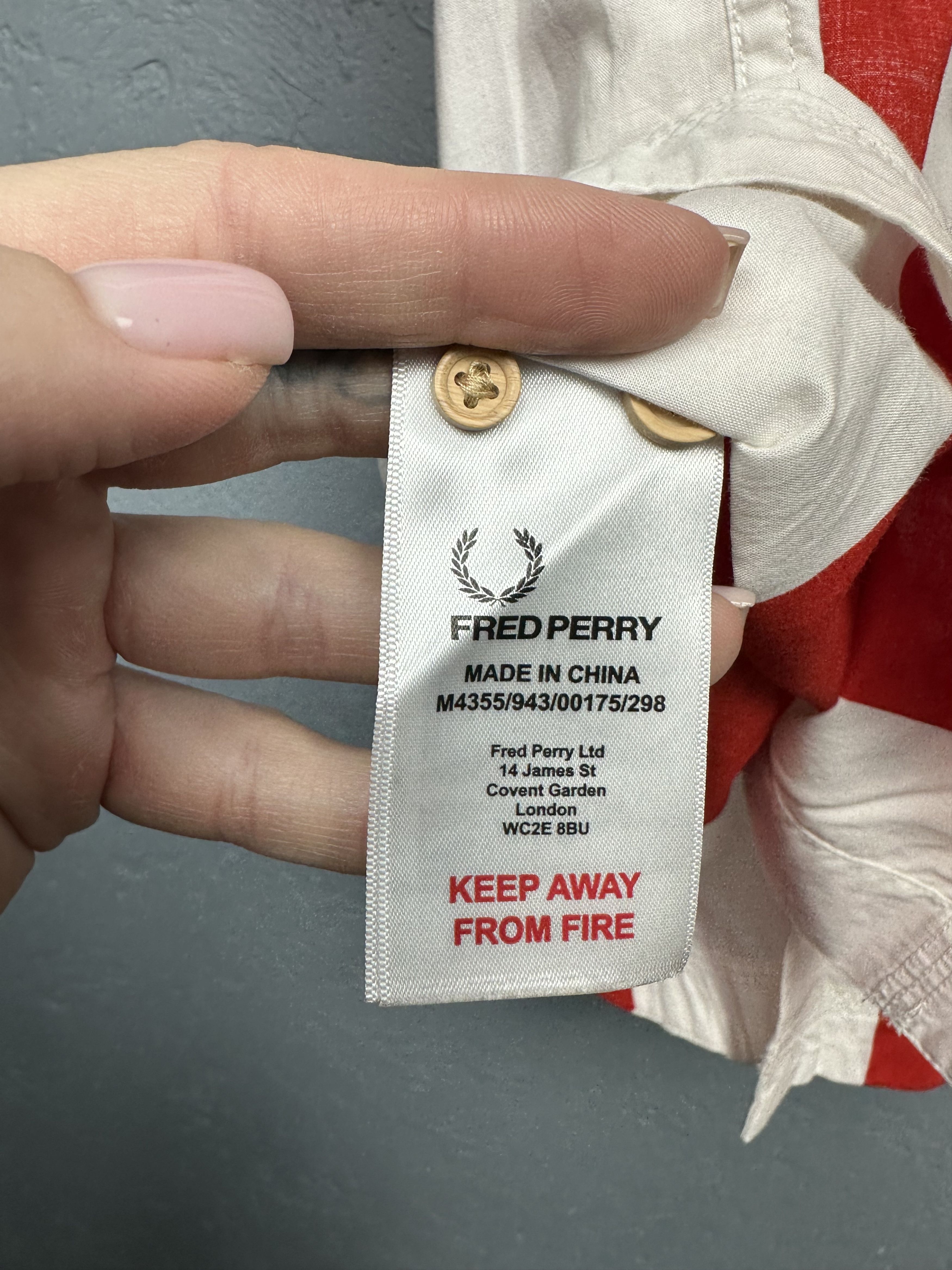 Fred Perry Fred Perry x South Sea Deckchairs Mens Short Sleeve Shirt Size US XS / EU 42 / 0 - 6 Thumbnail