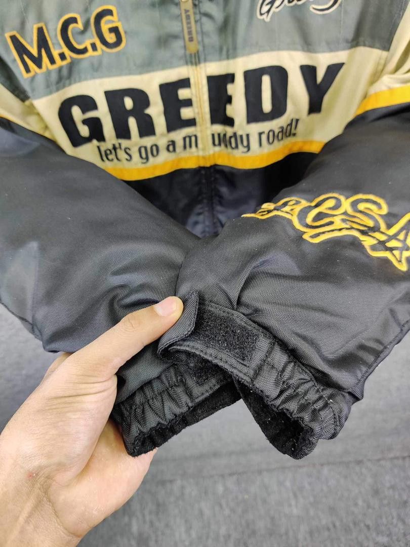 Greedy Genius Vintage Greedy Racing Motorcycle Bikers Ridding Jacket Size US M / EU 48-50 / 2 - 14 Thumbnail