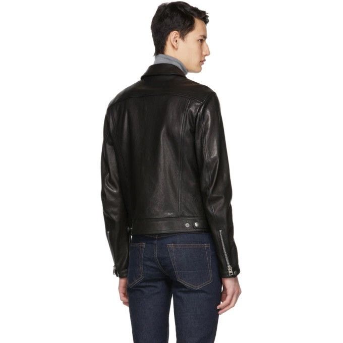 Tom Ford Tom Ford Icon Cafe Racer Leather Jacket (Black Calf) Size US S / EU 44-46 / 1 - 13 Thumbnail