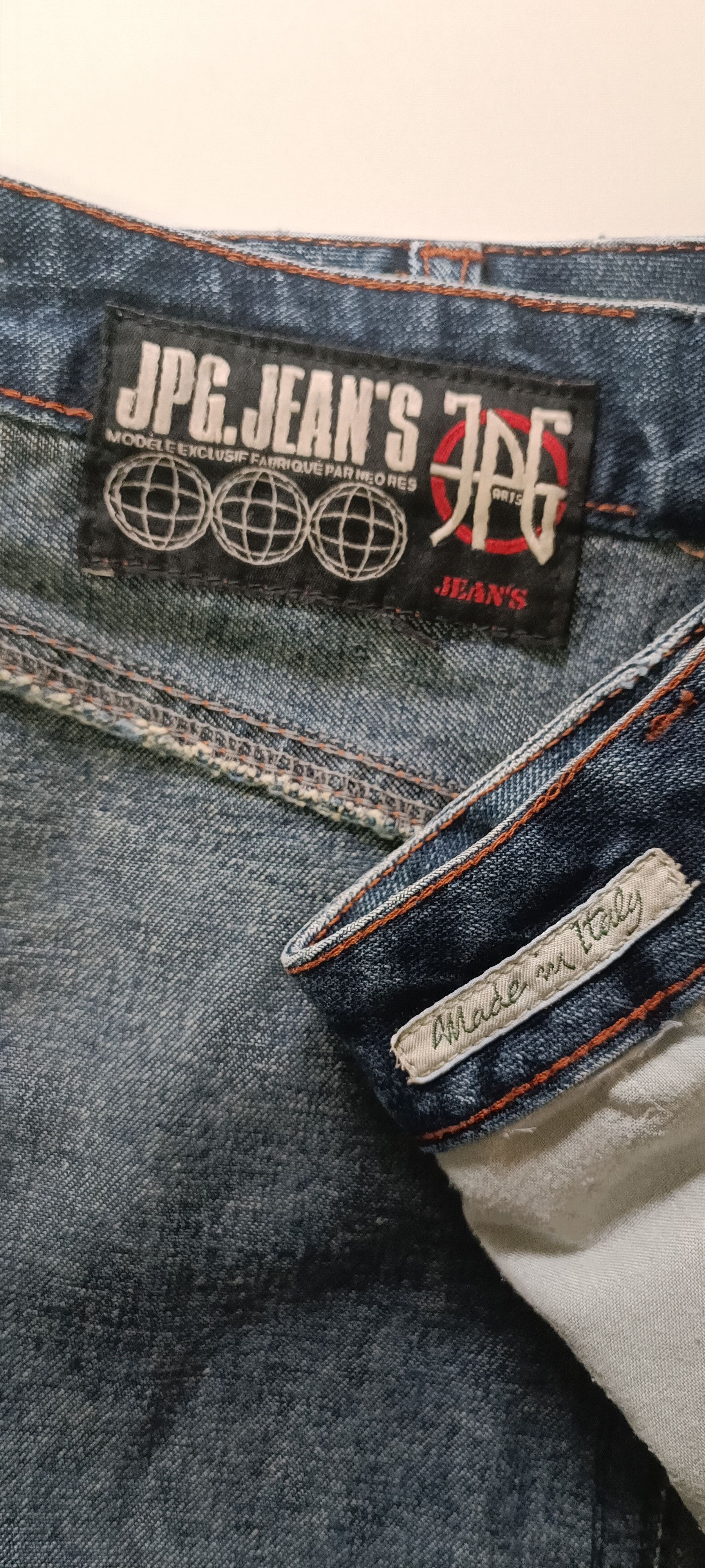 Jean Paul Gaultier Trapezoidal midi denim skirt Size 27" / US 4 / IT 40 - 2 Thumbnail