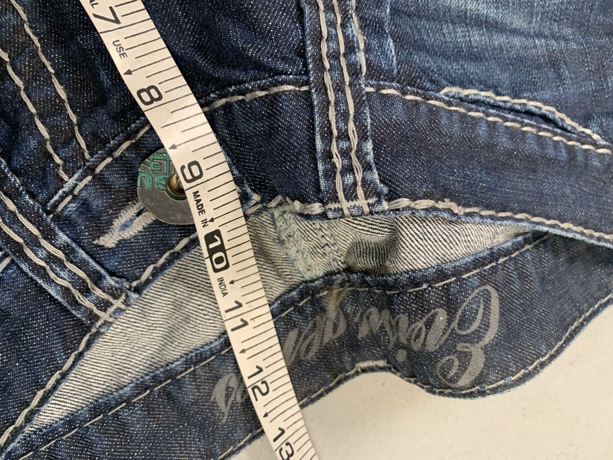 Japanese Brand Vintage Evisu inspired denim bootcut fit Size US 30 / EU 46 - 10 Thumbnail