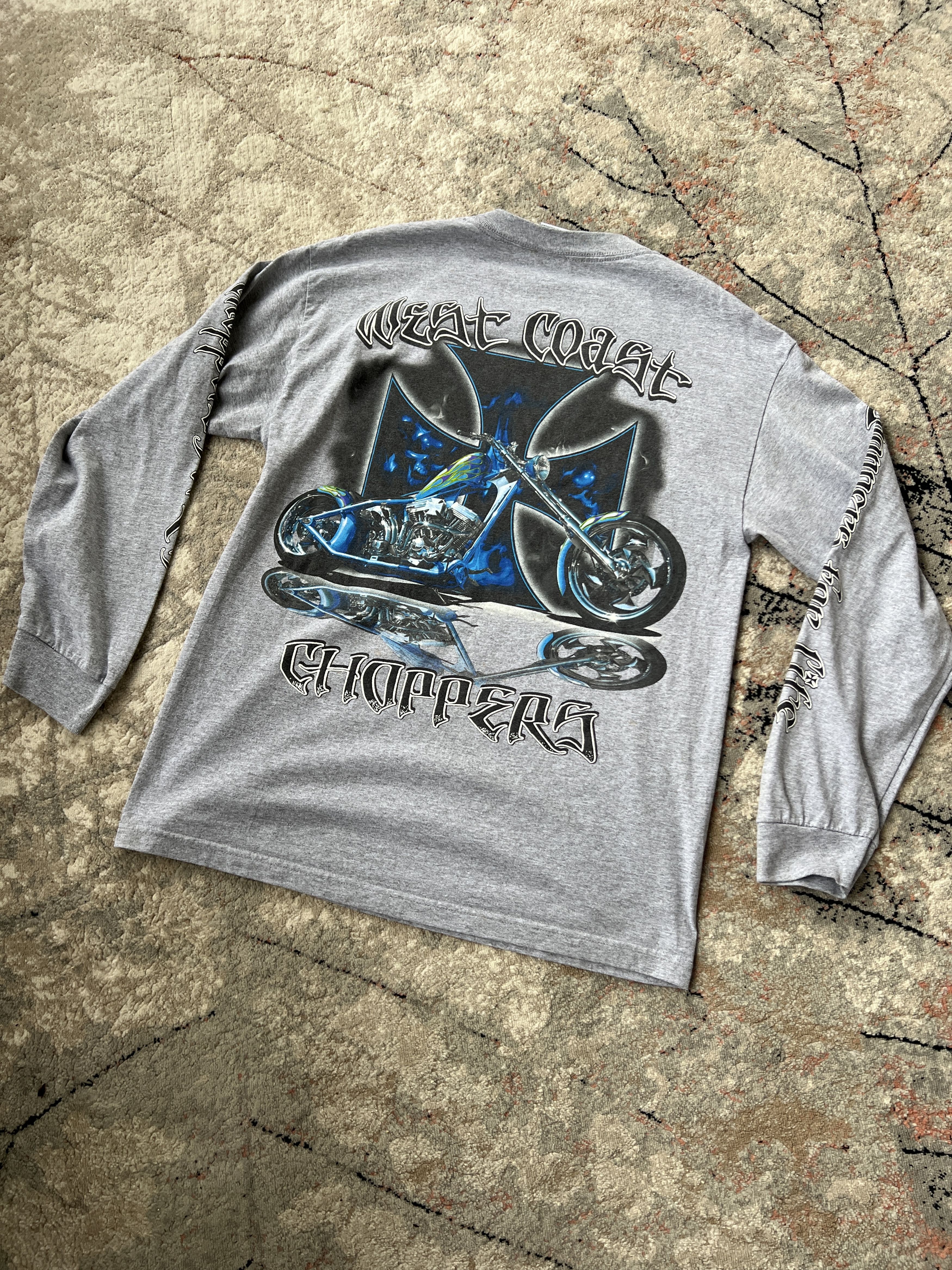 Vintage West Coast Choppers Rare Mooneyes Long Sleeve T | Grailed