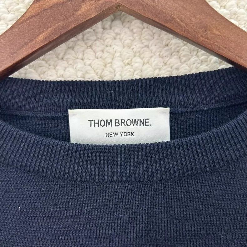 Thom Browne Thom Browne Golden Four Barrel Sweater Size M / US 6-8 / IT 42-44 - 3 Thumbnail