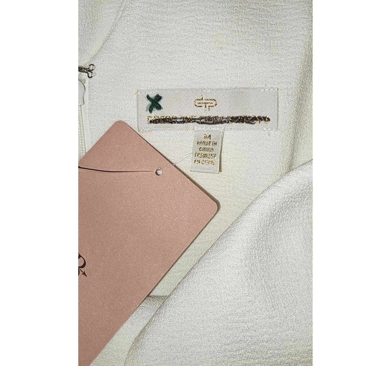 Dress the Population NWT Julia Dress $273 MEDIUM White Special Occasion Size M / US 6-8 / IT 42-44 - 4 Thumbnail