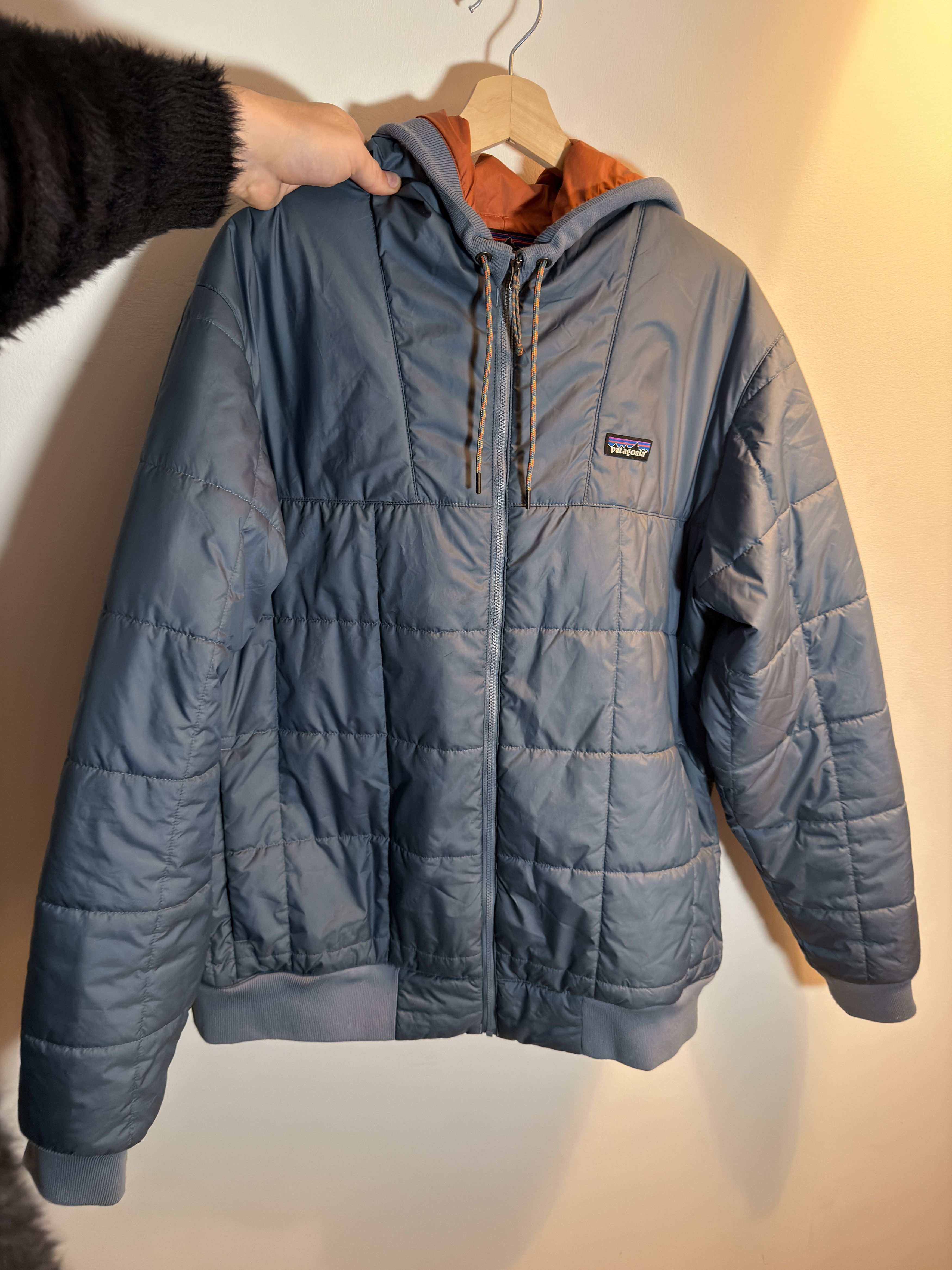 Patagonia Patagonia Box Quilted Hoody in blue Size US XL / EU 56 / 4 - 1 Thumbnail
