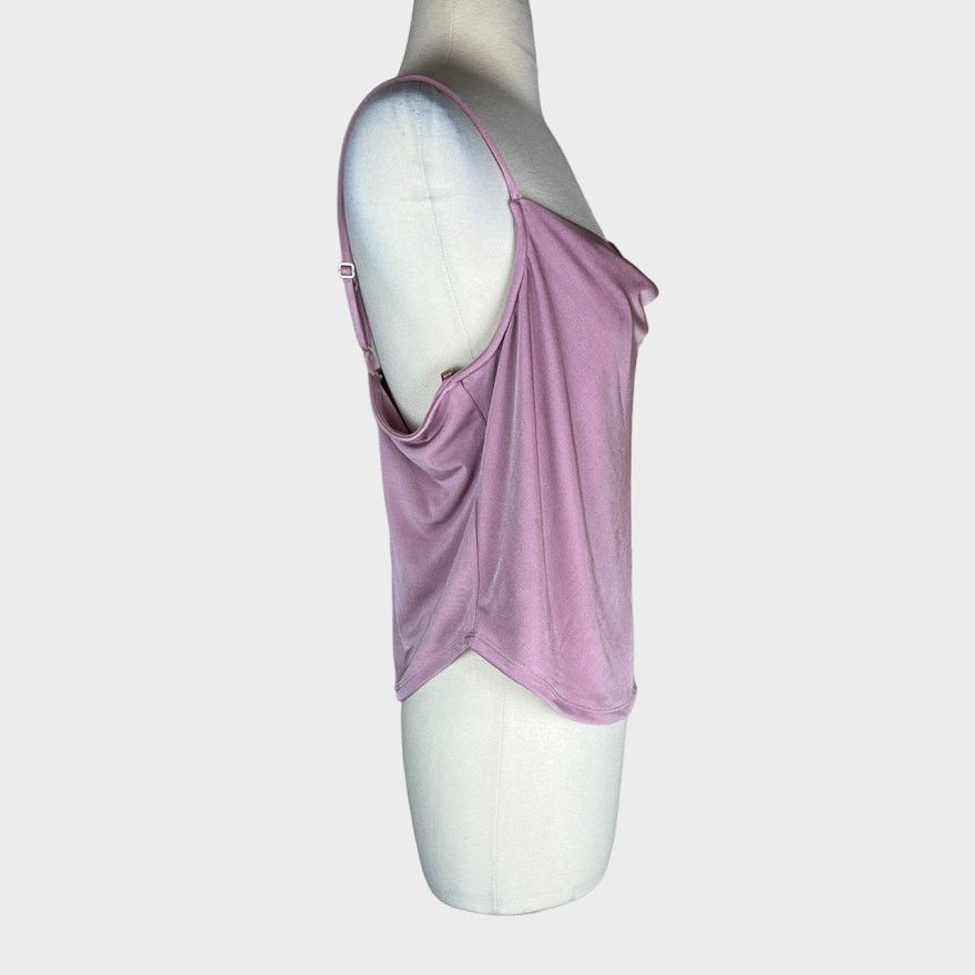 Target Basics Wild Fable | Cowl Neck Slinky Stretch Cami | Medium NWT Size M / US 6-8 / IT 42-44 - 4 Thumbnail