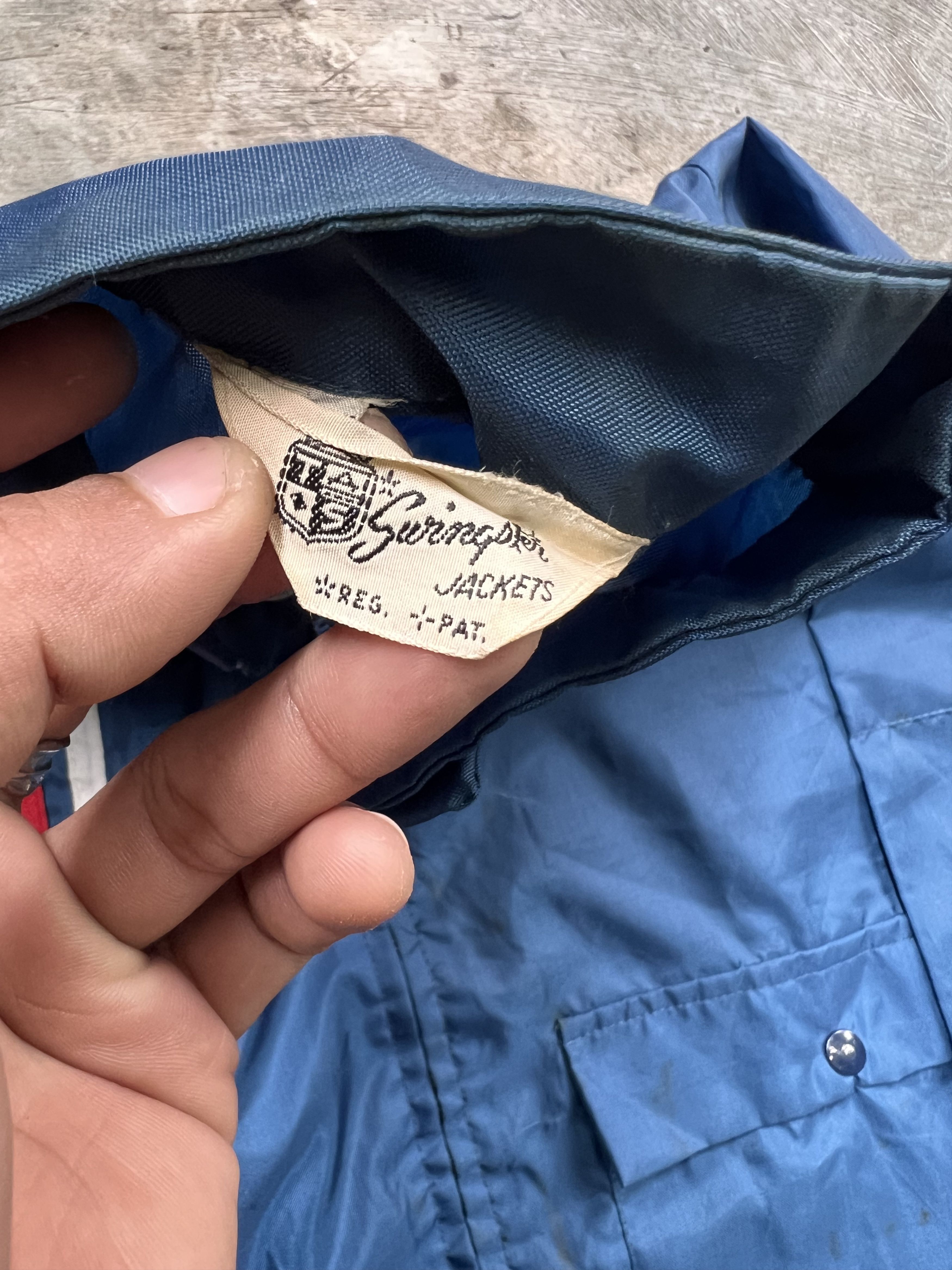 Vintage 60s swingster nylon racing jacket Size US XL / EU 56 / 4 - 8 Thumbnail