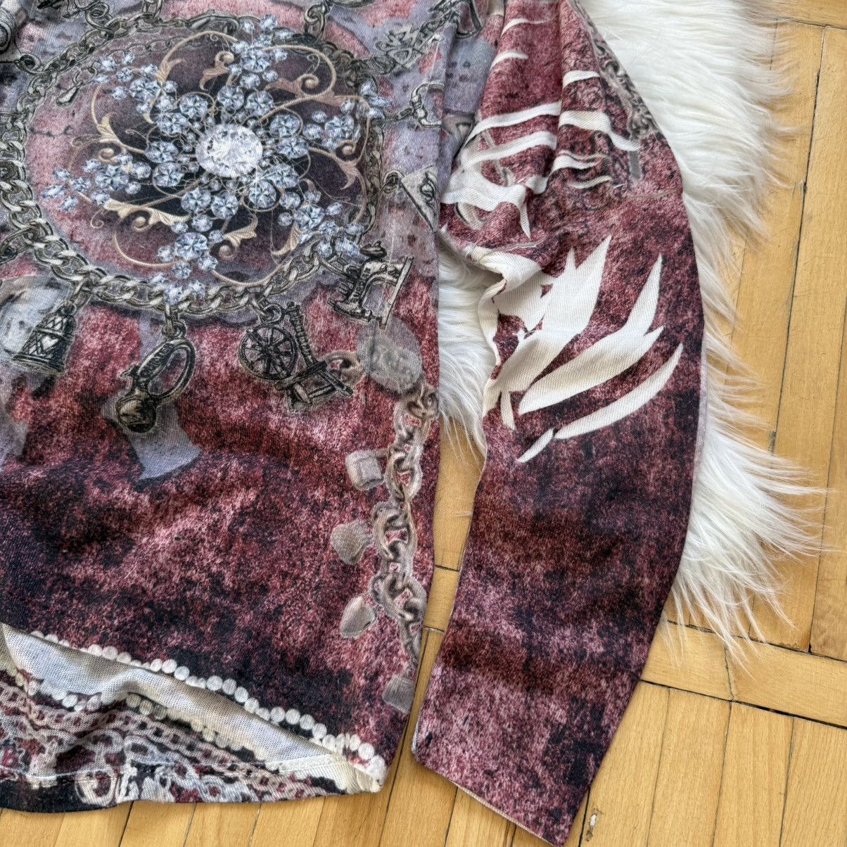 Hysteric Glamour 📌 Japan style Graphic Y2K JPG vibe Long Sleeve Size M / US 6-8 / IT 42-44 - 4 Thumbnail