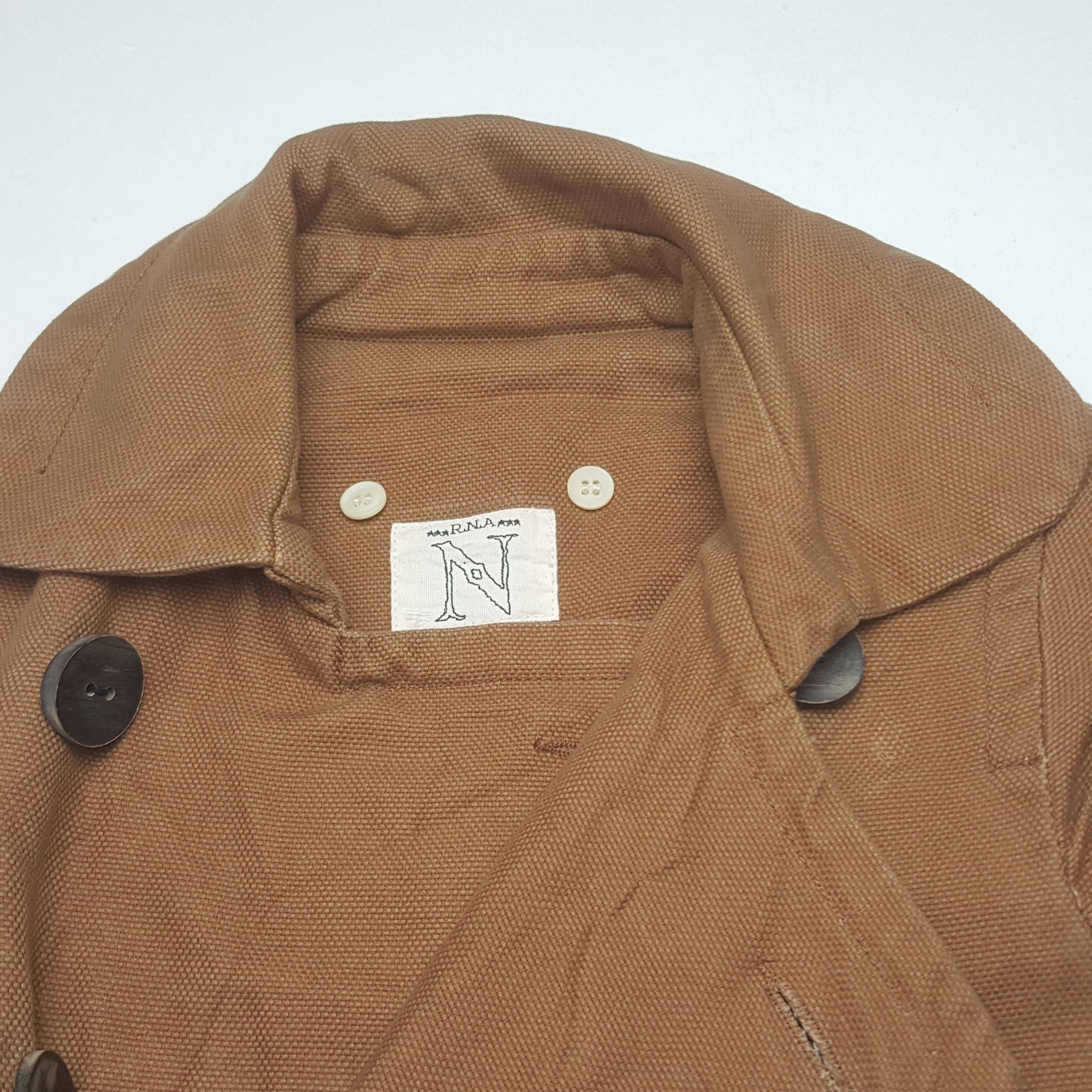 Japanese Brand Vintage RNA Inc Japanese Brand Trench Jacket C317N4 Size US XS / EU 42 / 0 - 4 Thumbnail