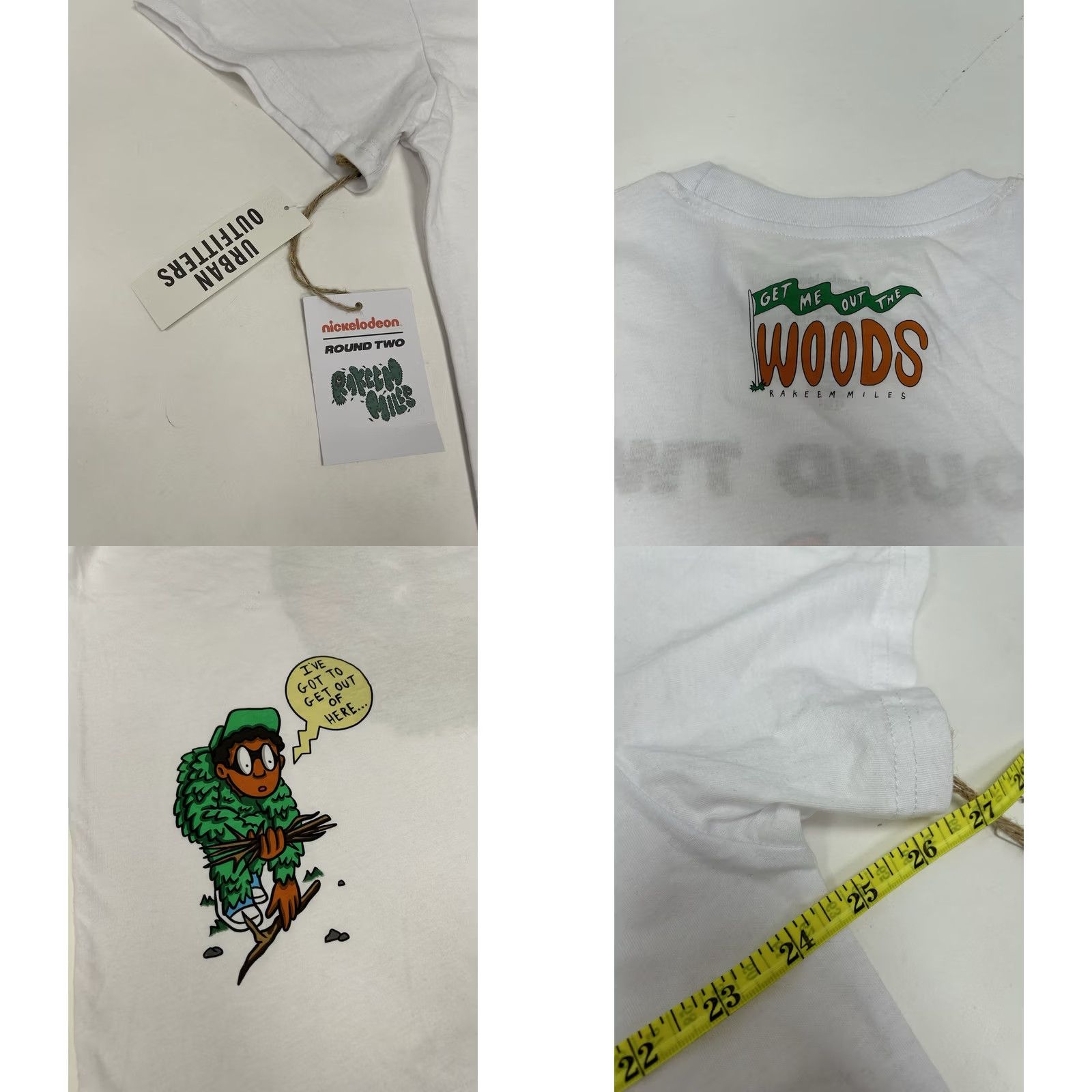 Round Two Round Two Nickelodeon Angry Beavers Tee Men's XL White Rakeem Miles Size US XL / EU 56 / 4 - 8 Thumbnail