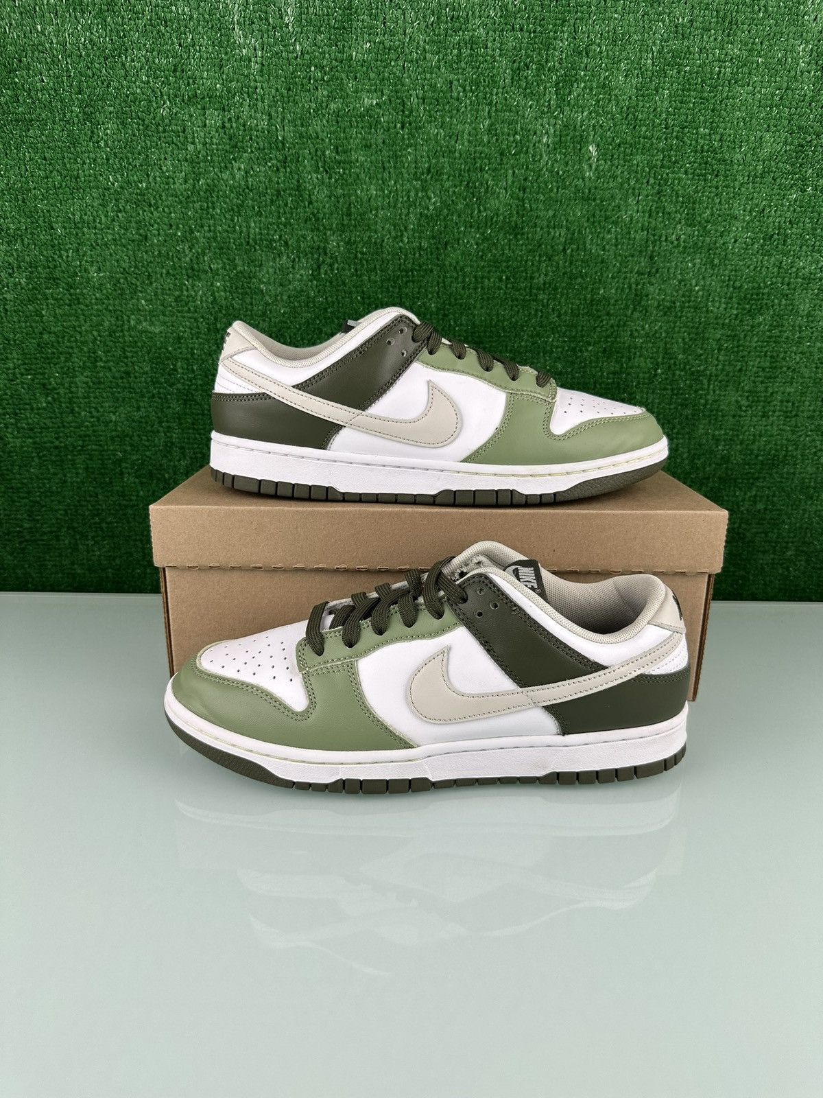 Nike Nike Dunk Low Oil Green Size 9 Size US 9 / EU 42 - 2 Thumbnail
